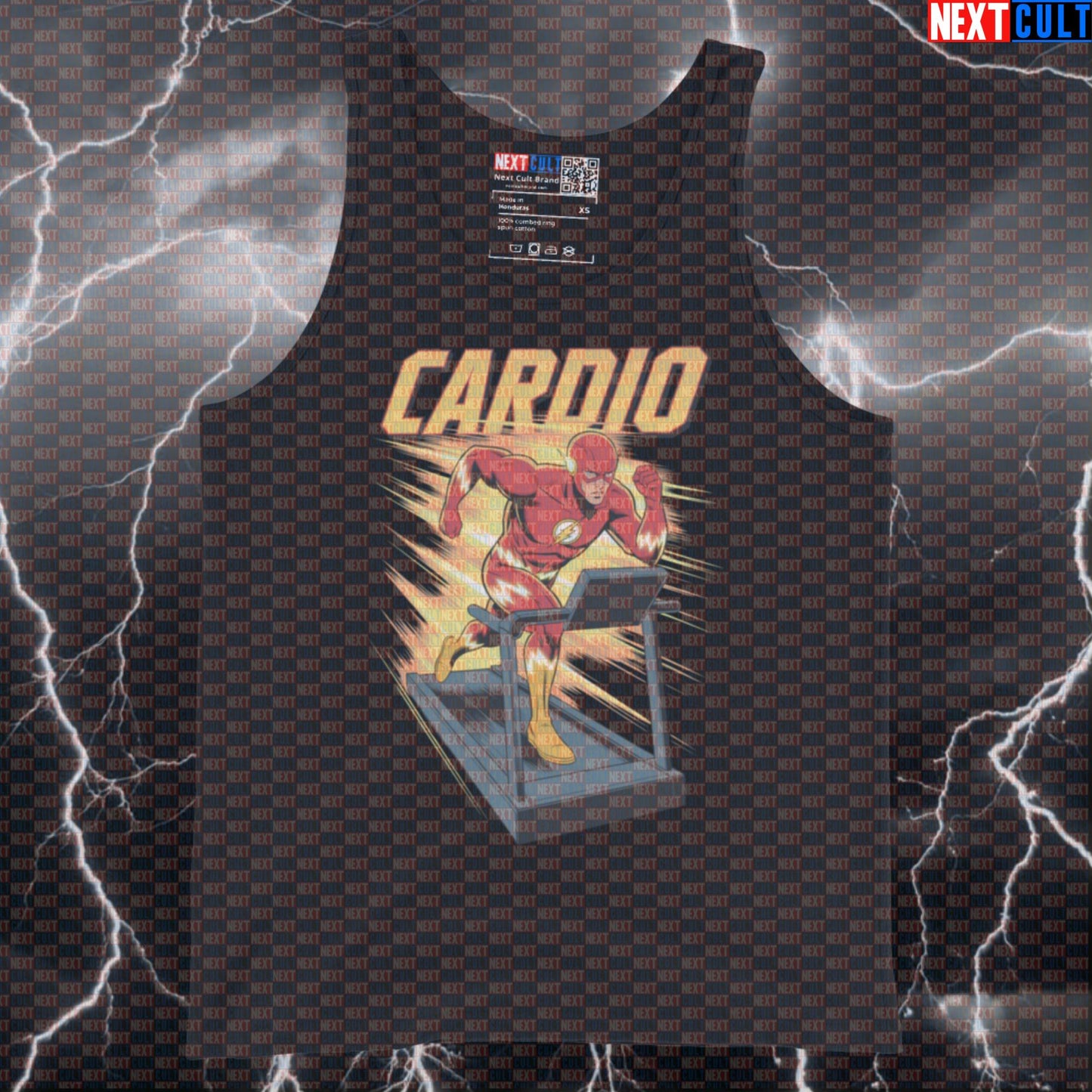 Cardio Speed Superhero Gym Tank Top Funny Treadmill Running Muscle Shirt Athletic Vest Workout Top Tank Tops Next Cult Brand
