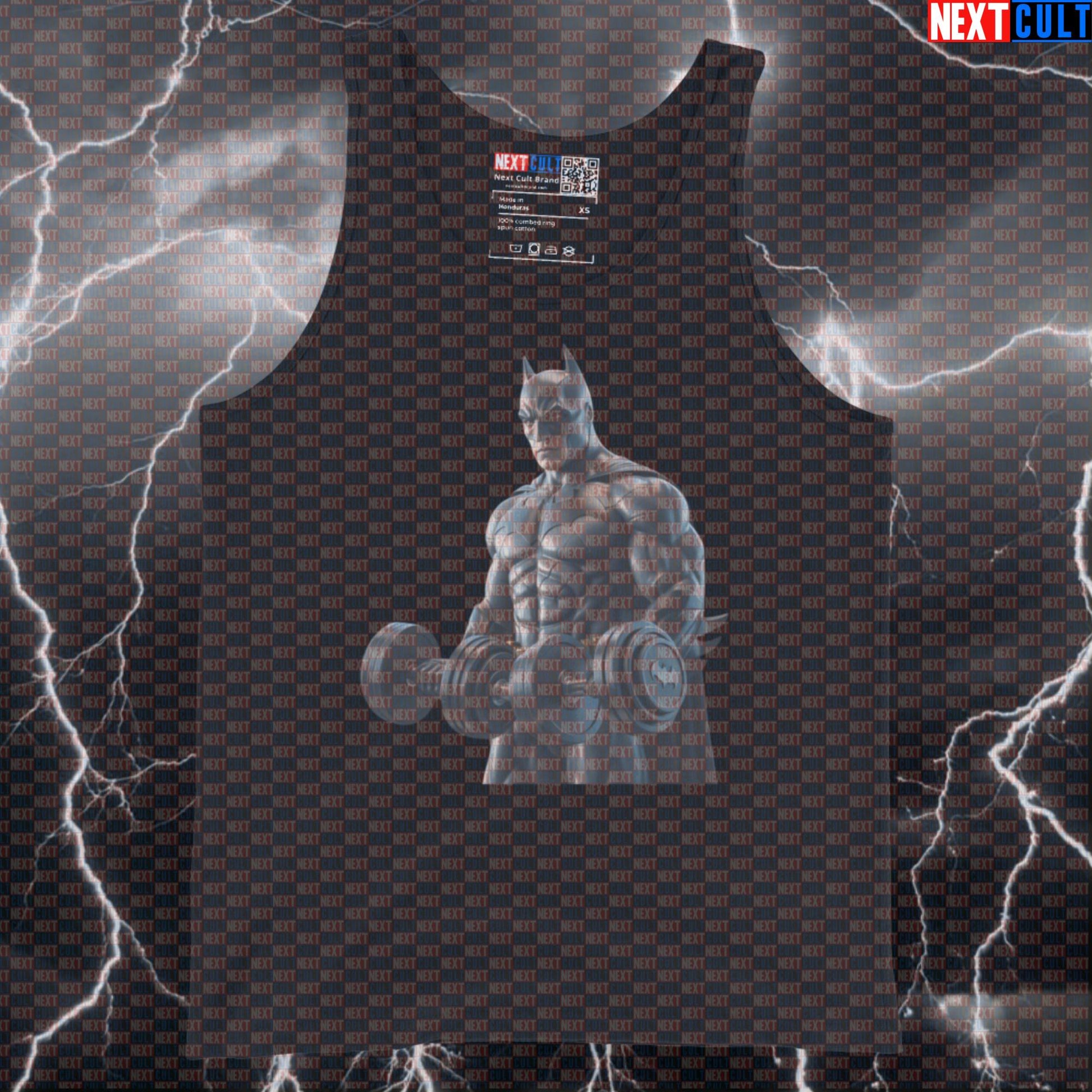 Batman Gym Hero Funny Workout Tank Top Muscle Shirt Athletic Vest Gym Tank Top for Fitness Gains Tank Tops Next Cult Brand
