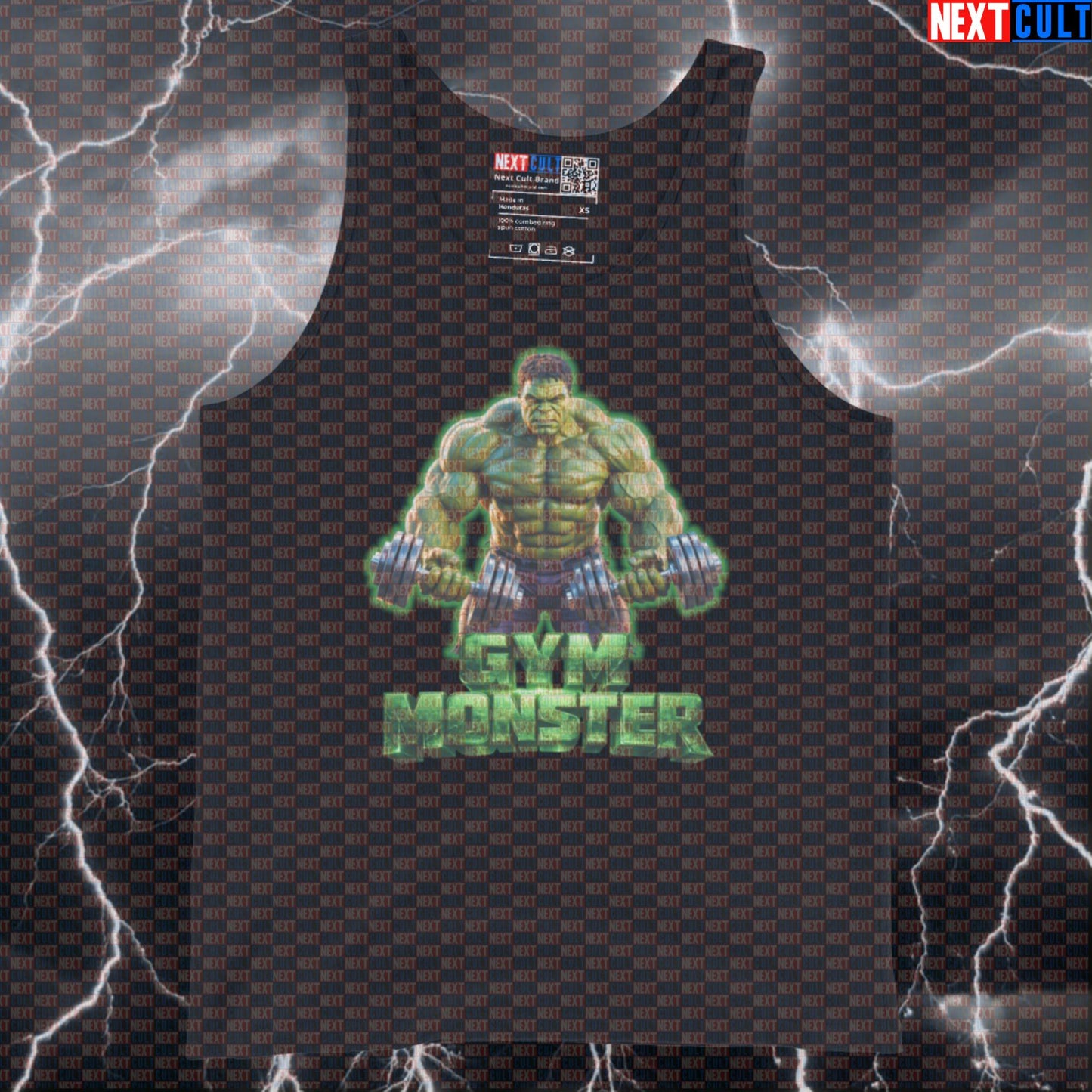 Gym Monster Hulk Funny Gym Tank Top Workout Tank Top Fitness Bodybuilding Muscle Meme Tank Tops Next Cult Brand