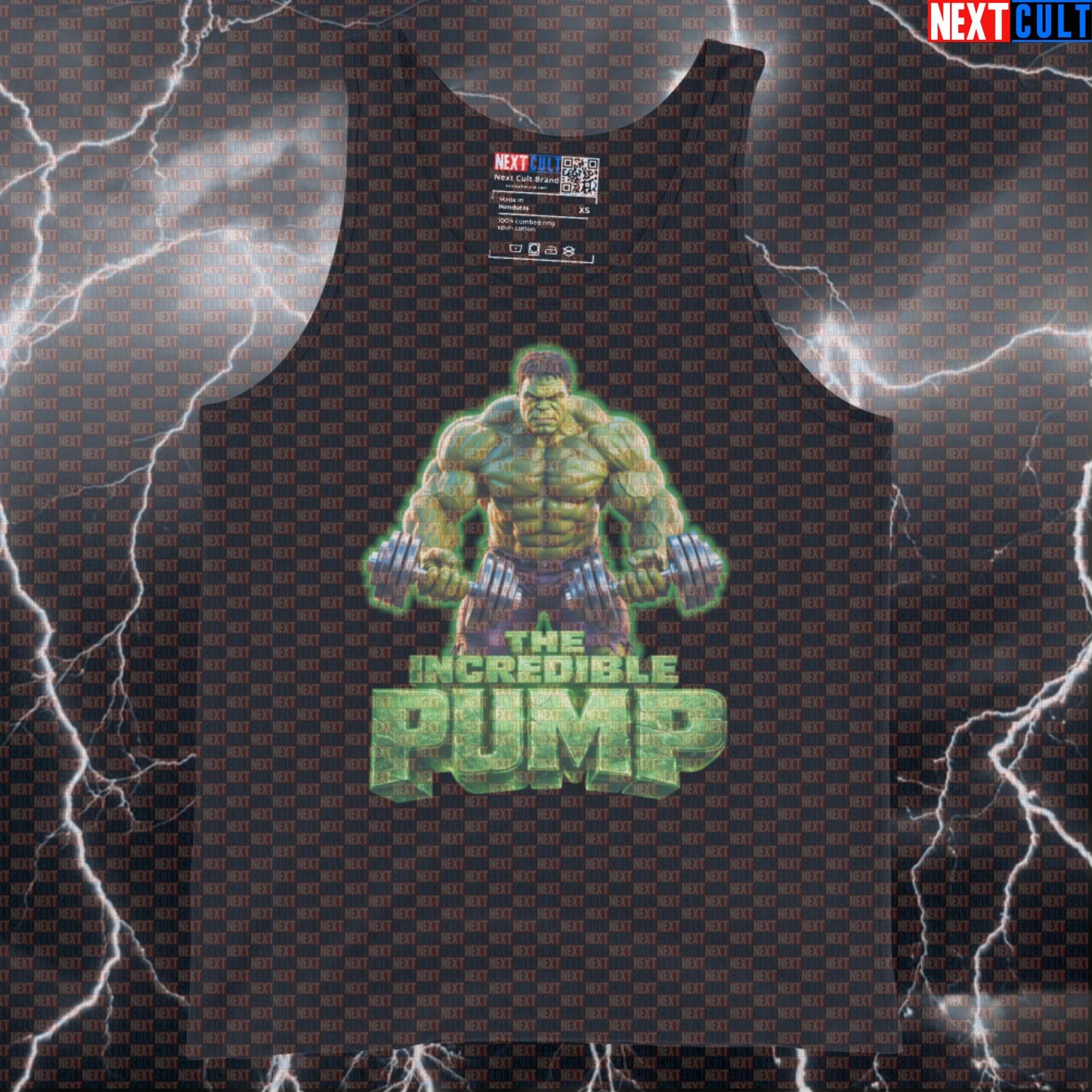The Incredible Pump Hulk Funny Gym Tank Top Workout Tank Top Fitness Bodybuilding Muscle Humor Tank Tops Next Cult Brand