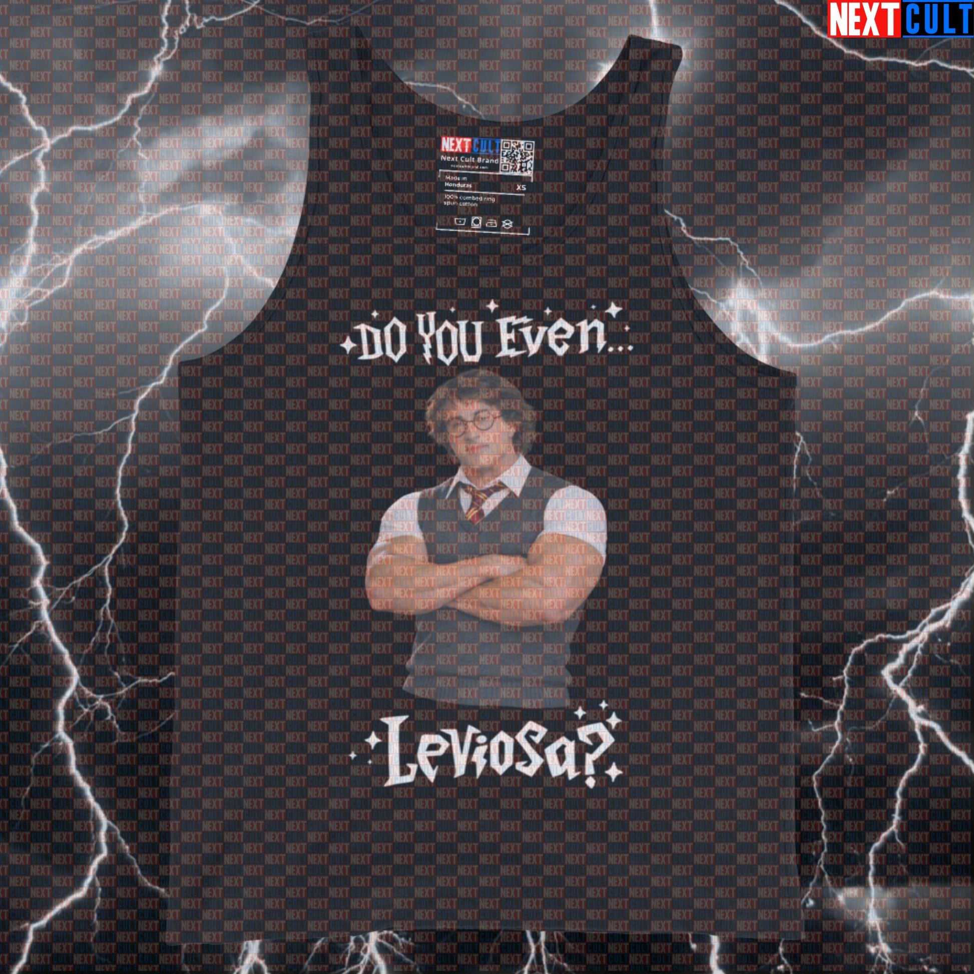 Do You Even Leviosa Funny Gym Tank Top Rocky Potter Harry Potter Sylvester Stallone Workout Tank Top Tank Tops Next Cult Brand