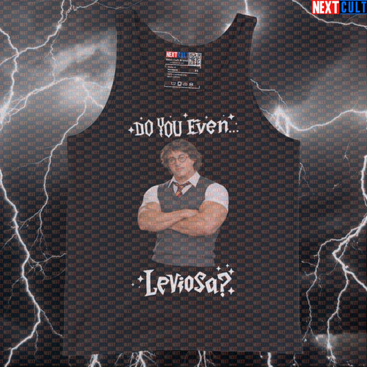 Do You Even Leviosa Funny Gym Tank Top Rocky Potter Harry Potter Sylvester Stallone Workout Tank Top Tank Tops Next Cult Brand