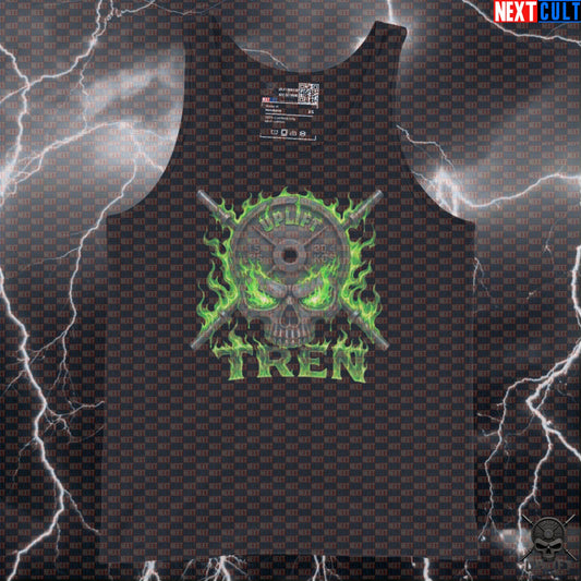 Tren Skull Tank Top Not Natty Muscle Shirt for Hardcore Bodybuilding Gym Fans Tank Tops Next Cult Brand