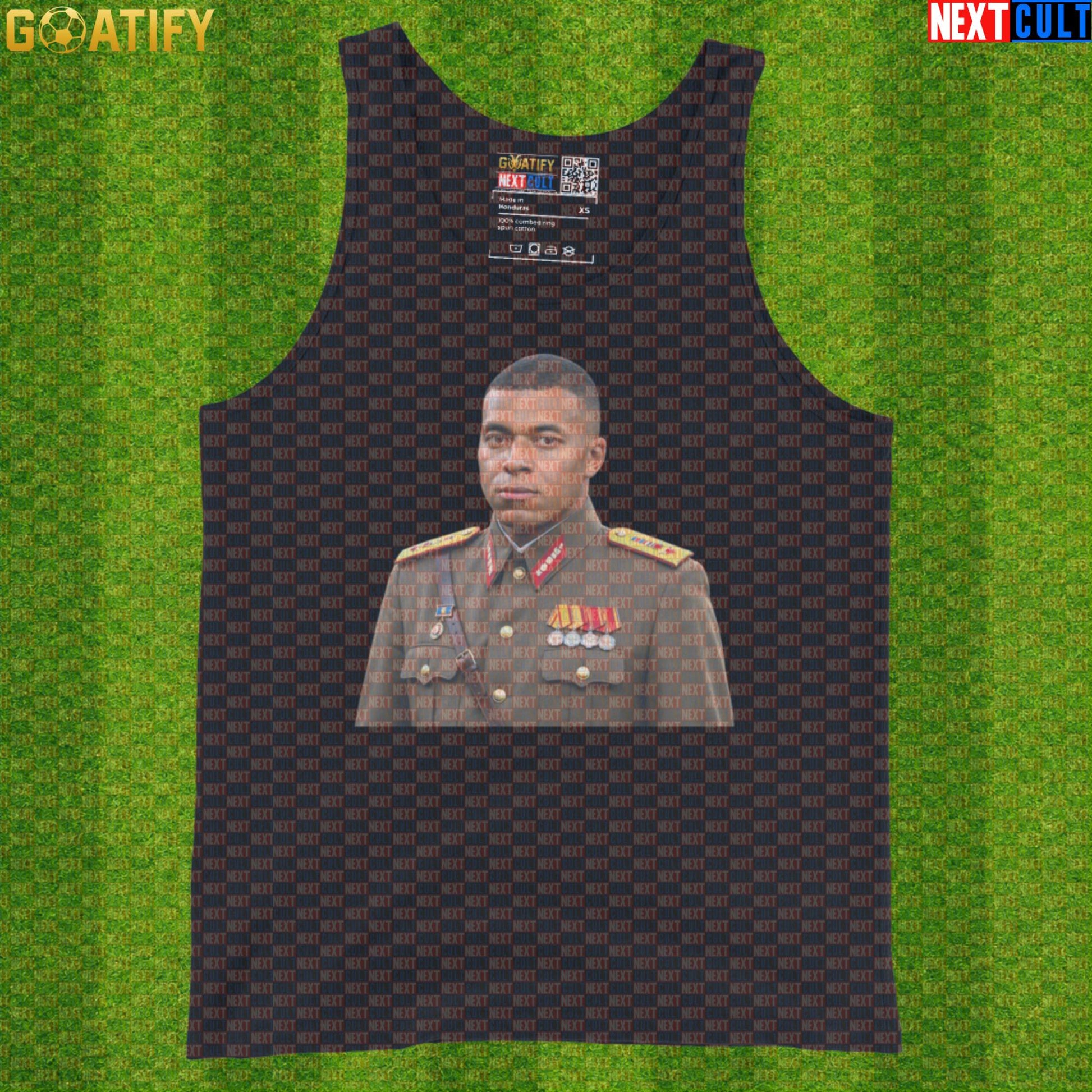 Kylian Mbappe Tank Top – El Dictator Soccer Meme Muscle Shirt Gift for France World Cup Fans |  | ["Football", "France", "Kylian Mbappe", "PSG", "Real Madrid", "Soccer"]