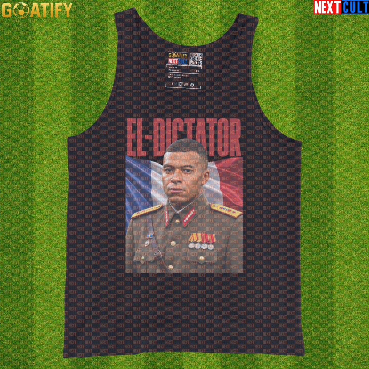 Kylian Mbappe Tank Top – El Dictator Soccer Muscle Shirt for Gym and Summer Match Days |  | ["Football", "France", "Kylian Mbappe", "PSG", "Real Madrid", "Soccer"]