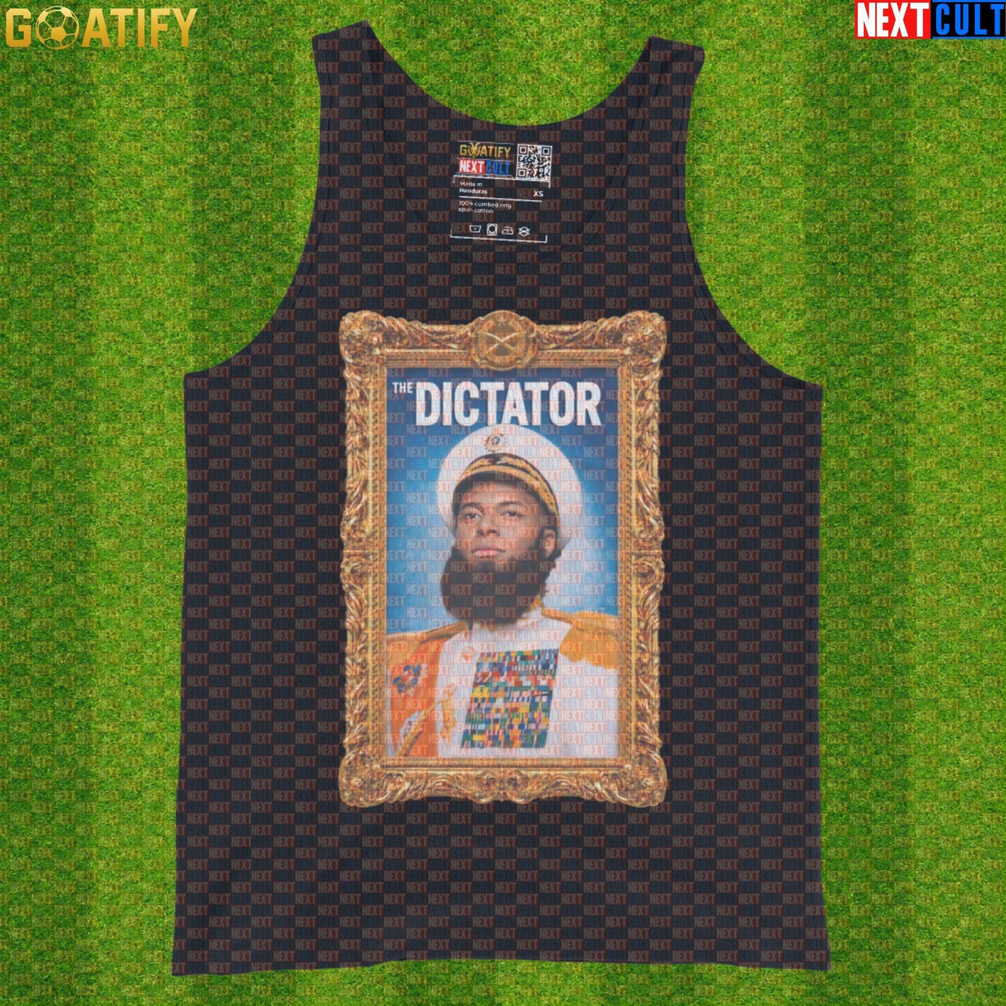 Kylian Mbappe Tank Top – El Dictator Soccer Muscle Shirt for Gym and World Cup Fans Black Next Cult Brand