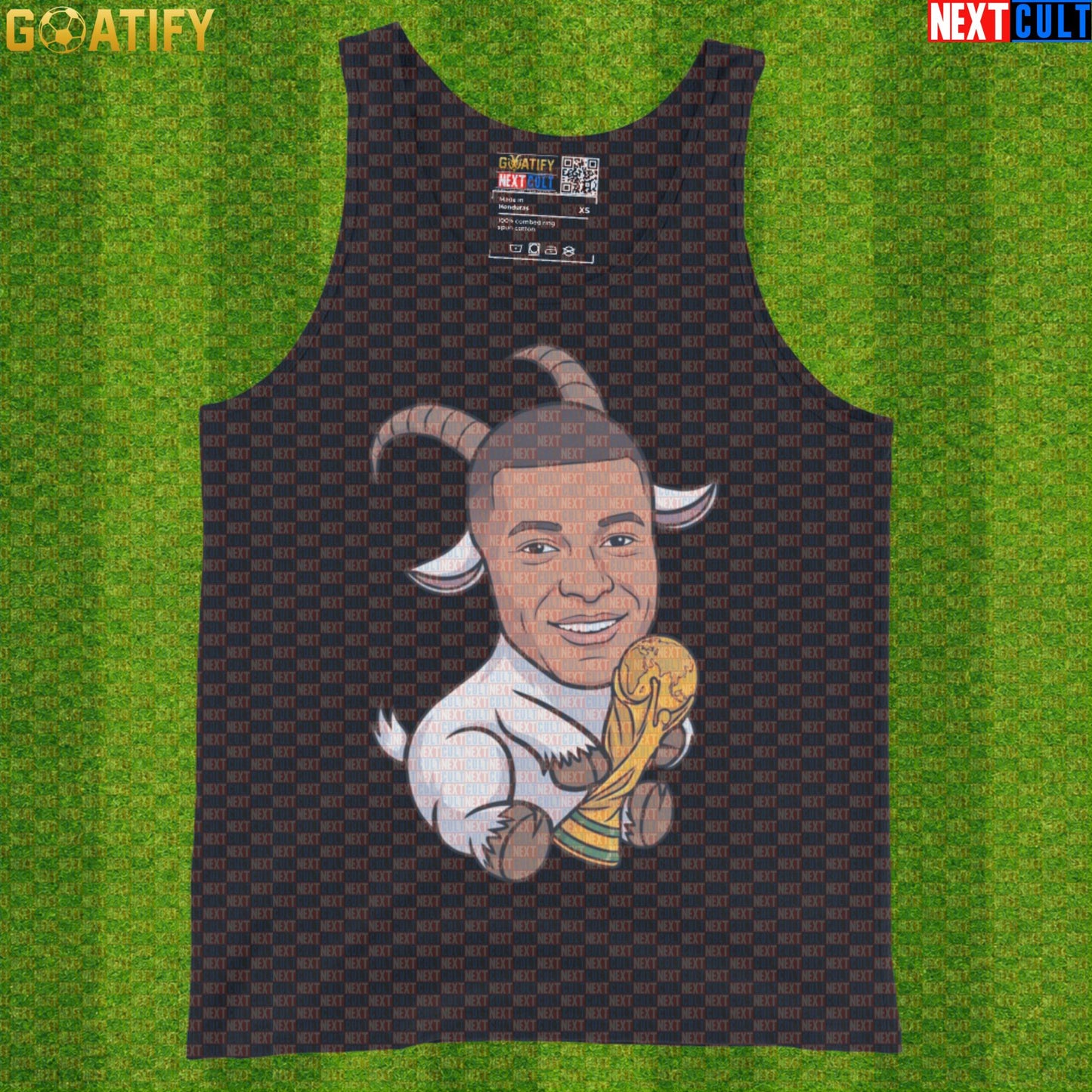 Kylian Mbappe Tank Top – World Cup GOAT Muscle Shirt for Soccer Training and France Fans |  | ["Football", "France", "Kylian Mbappe", "PSG", "Real Madrid", "Soccer"]