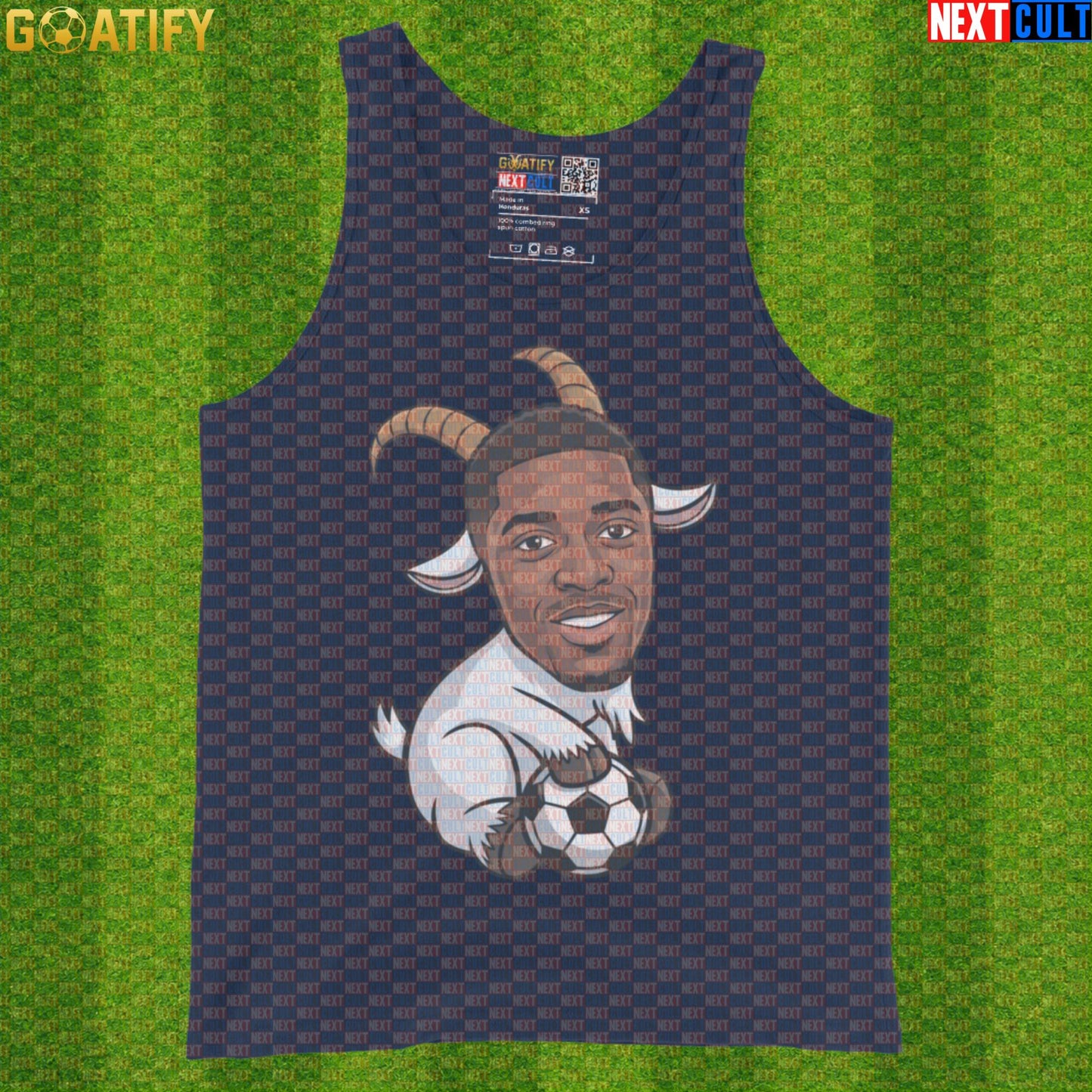 Ousmane Dembele Tank Top – Comeback GOAT Muscle Shirt for Soccer Training and Match Days |  | ["Barcelona", "Borussia Dortmund", "Football", "France", "Ousmane Dembele", "PSG", "Soccer"]
