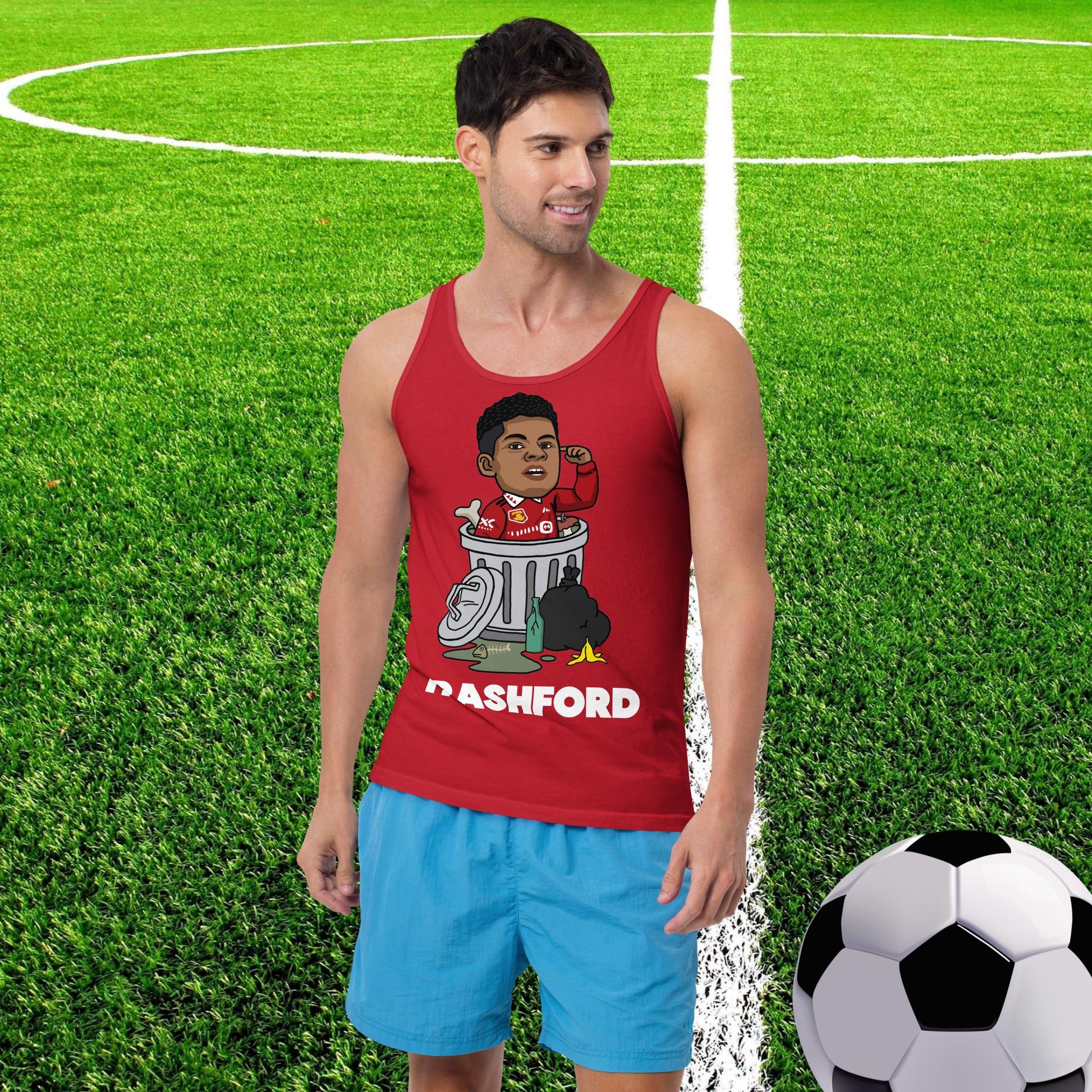 Trashford Marcus Rashford Manchester United Gift Man United Gift Marcus Rashford Tank Top Next Cult Brand