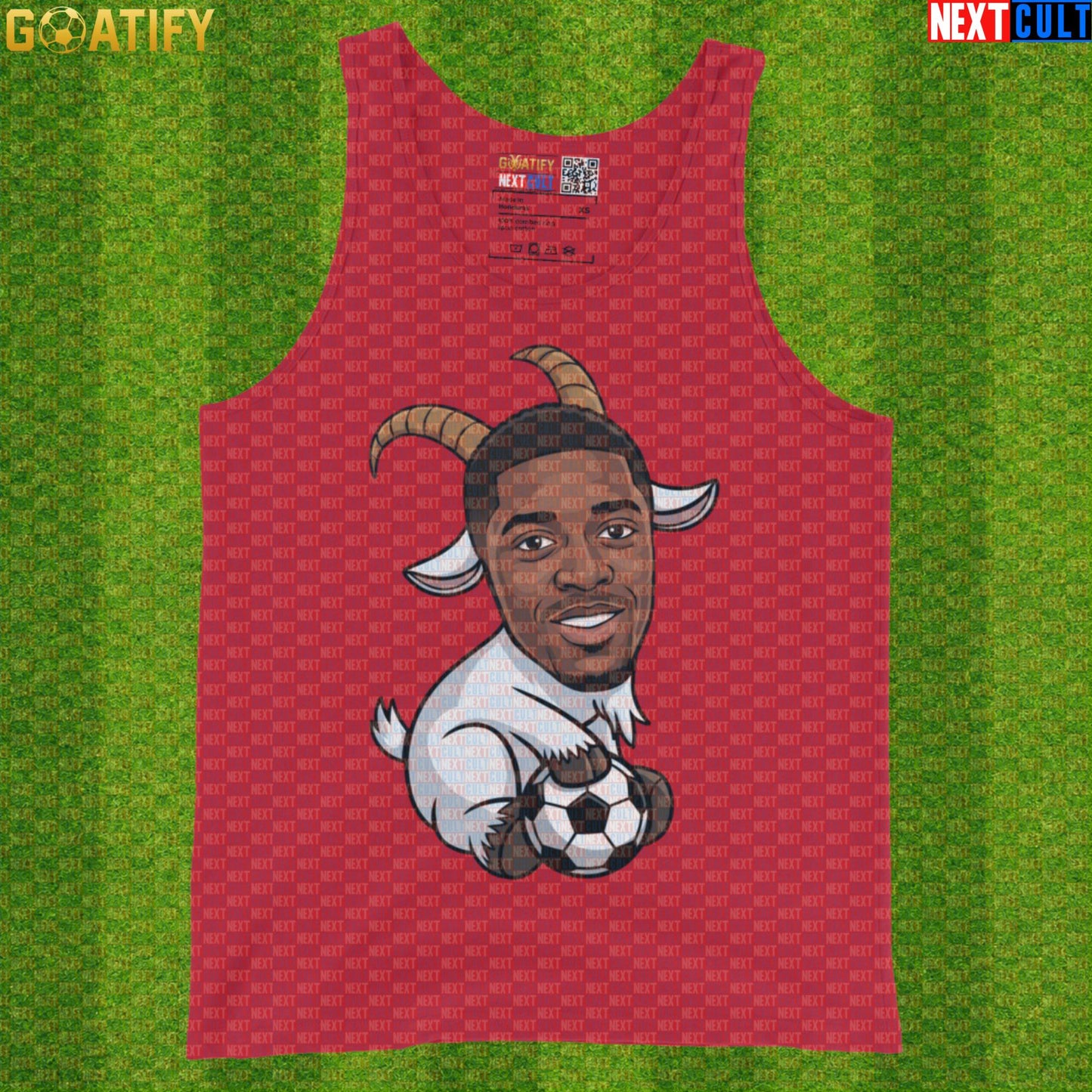 Ousmane Dembele Tank Top – Comeback GOAT Muscle Shirt for Soccer Training and Match Days |  | ["Barcelona", "Borussia Dortmund", "Football", "France", "Ousmane Dembele", "PSG", "Soccer"]
