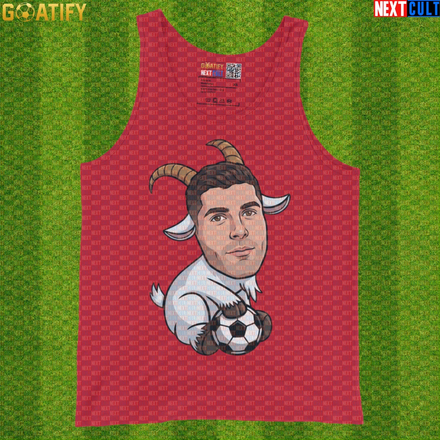 Christian Pulisic Tank Top – USMNT GOAT Muscle Shirt for Gym, Soccer and Summer Match Days |  | ["AC Milan", "Borussia Dortmund", "Chelsea", "Christian Pulisic", "Football", "Soccer", "USA", "USMNT"]