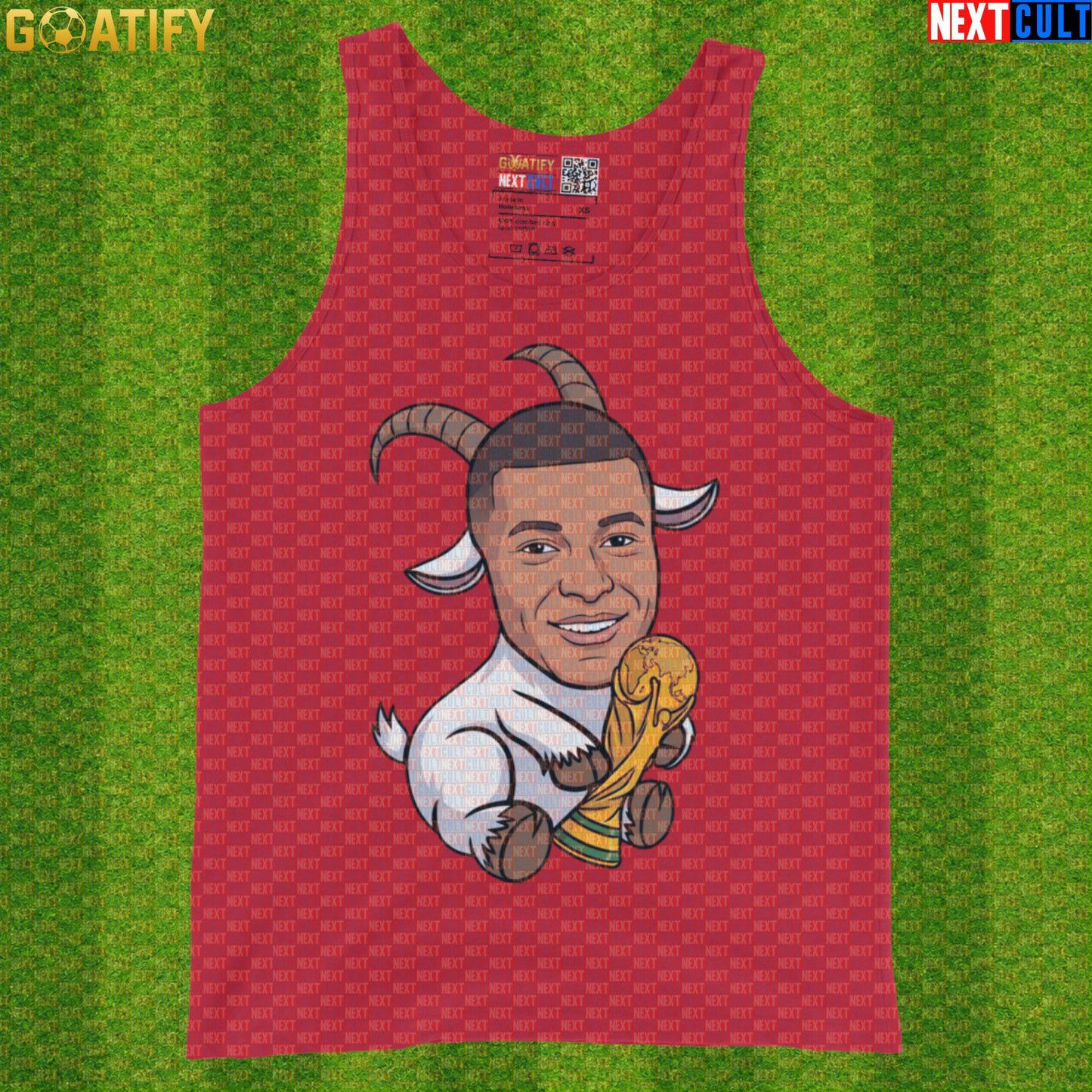 Kylian Mbappe Tank Top – World Cup GOAT Muscle Shirt for Soccer Training and France Fans |  | ["Football", "France", "Kylian Mbappe", "PSG", "Real Madrid", "Soccer"]