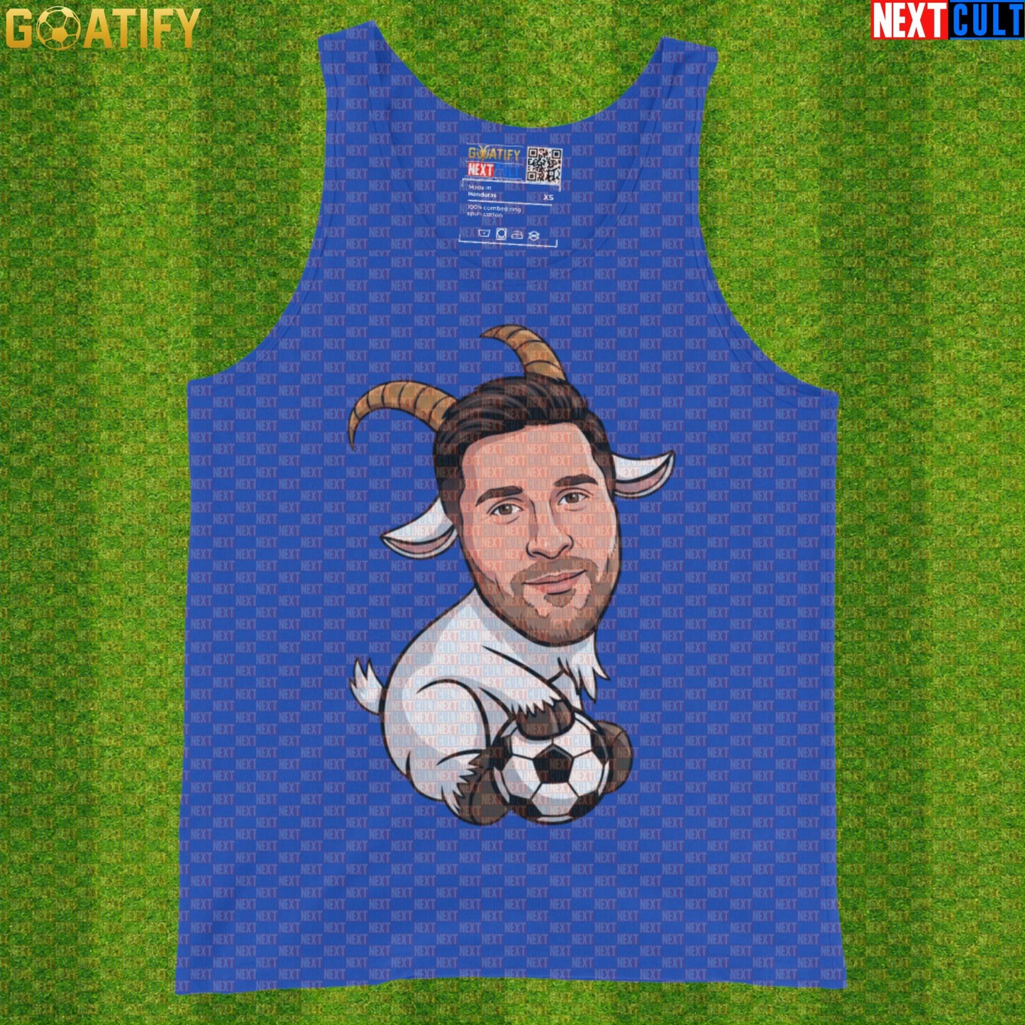 Lionel Messi Tank Top - GOAT Soccer Muscle Shirt Gift for Argentina World Cup Football Fans |  | ["Argentina", "Barcelona", "Football", "Inter Miami", "Lionel Messi", "Soccer"]