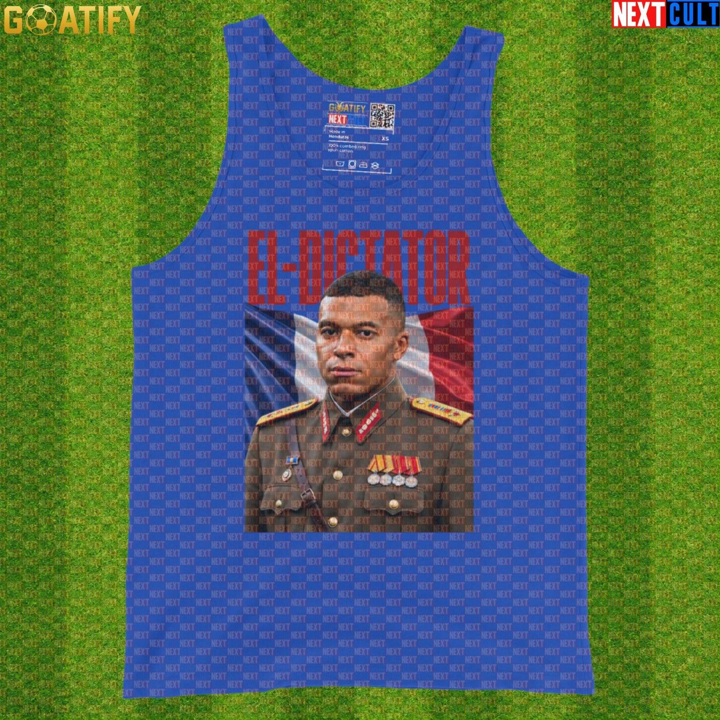 Kylian Mbappe Tank Top – El Dictator Soccer Muscle Shirt for Gym and Summer Match Days |  | ["Football", "France", "Kylian Mbappe", "PSG", "Real Madrid", "Soccer"]