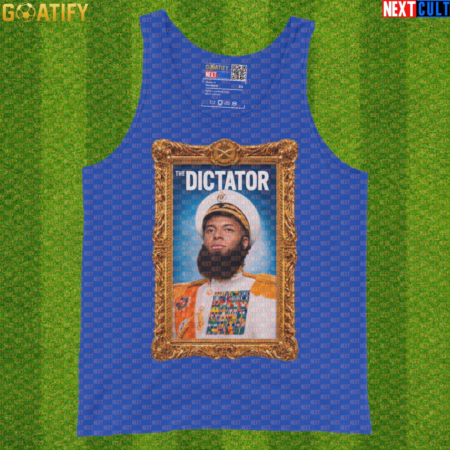 Kylian Mbappe Tank Top – El Dictator Soccer Muscle Shirt for Gym and World Cup Fans True Royal Next Cult Brand
