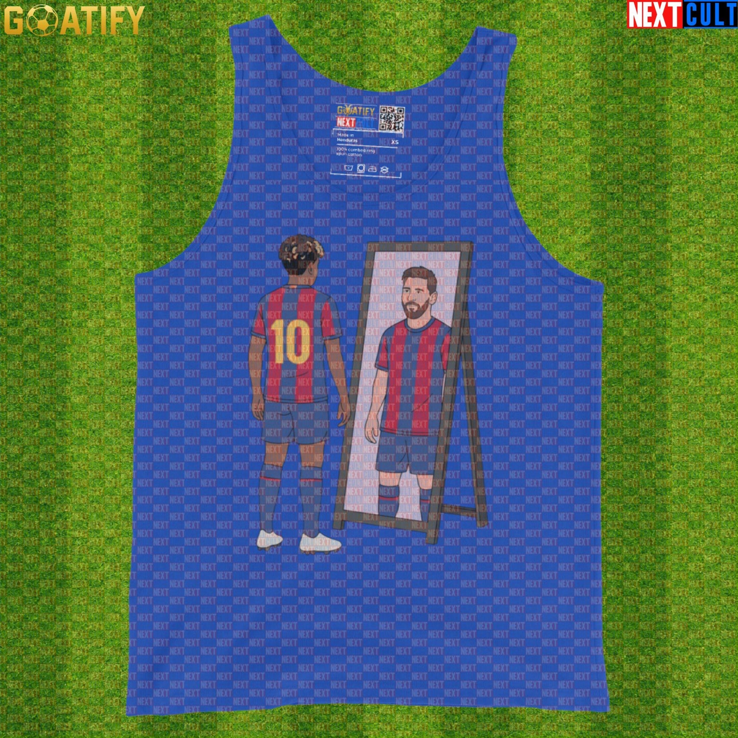 Lamine Yamal Tank Top – Next Messi Soccer Muscle Shirt for Spain and Barcelona Fans True Royal Next Cult Brand