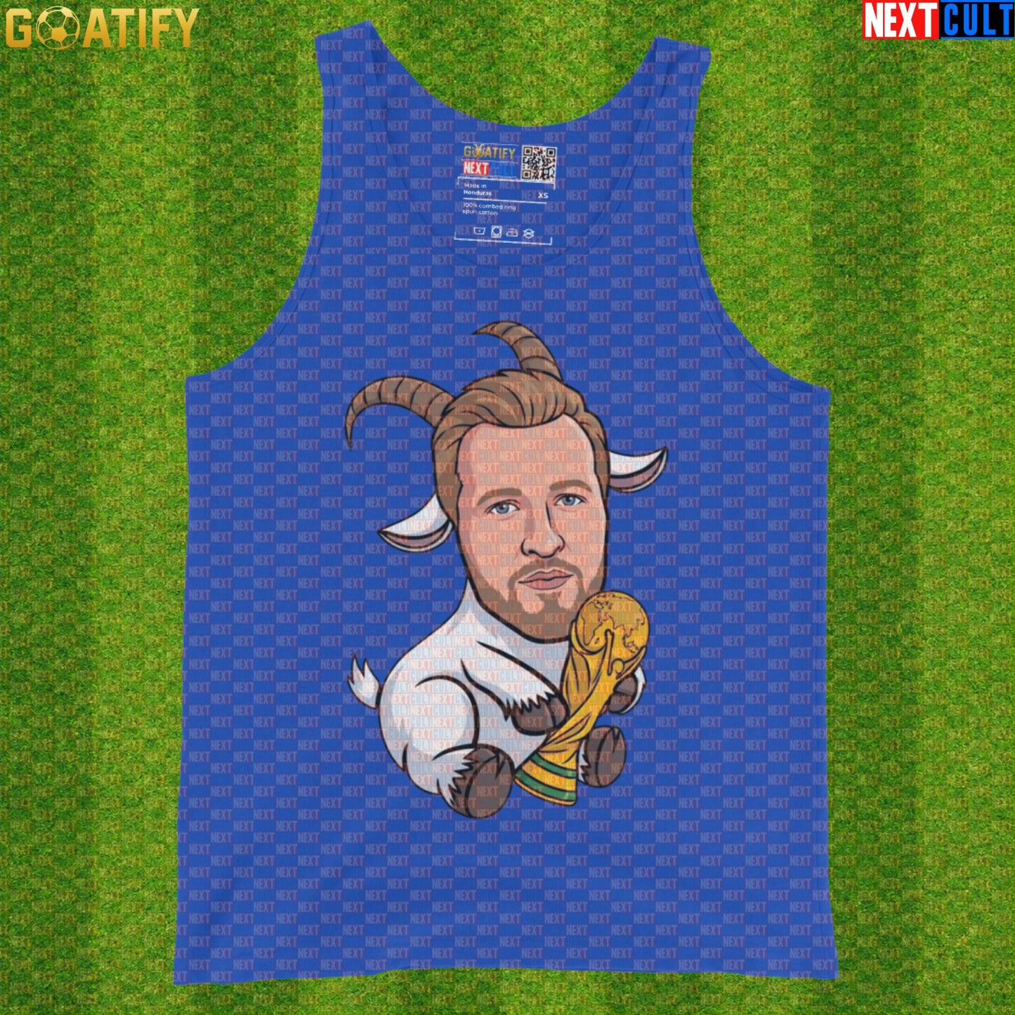 Harry Kane Tank Top – Kane GOAT Muscle Shirt for England World Cup Believers |  | ["Bayern Munich", "England", "Football", "Harry Kane", "Soccer", "Tottenham Hotspur"]