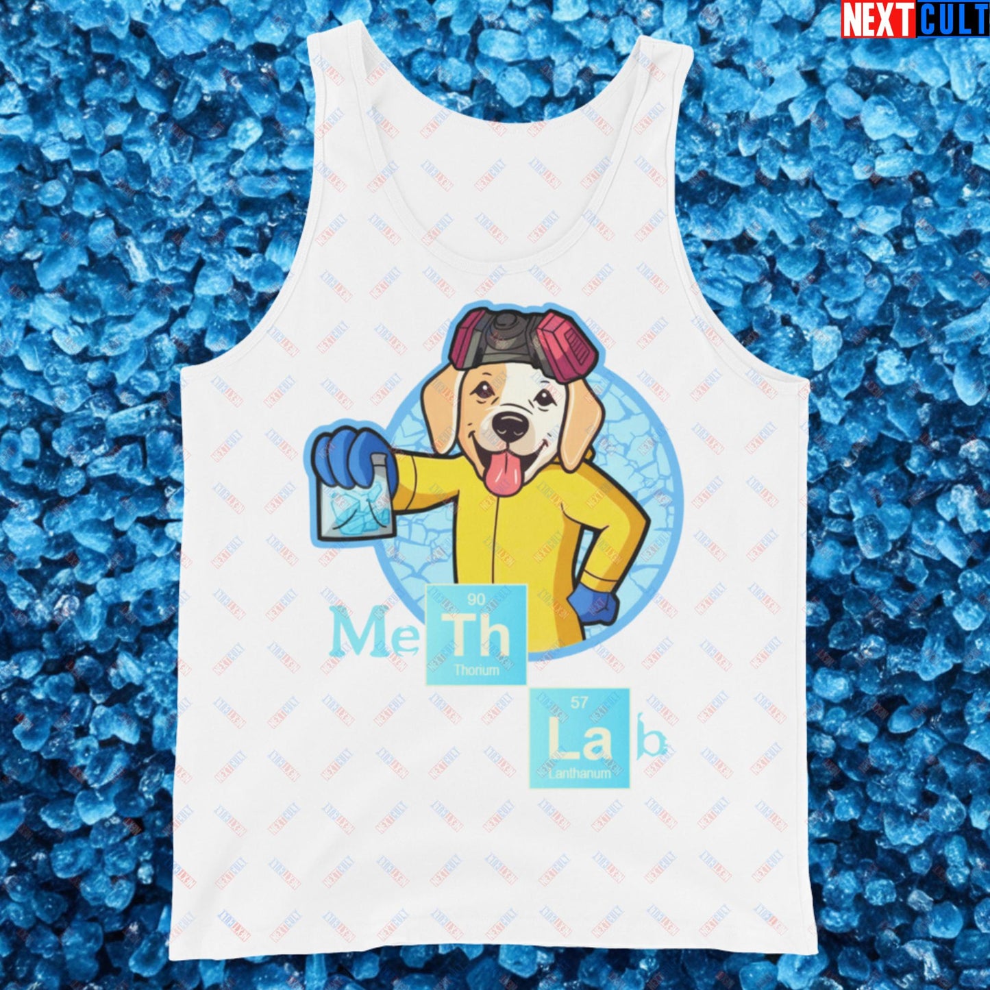 Meth Lab Breaking Bad Funny Labrador Retriever Dog Tank Top