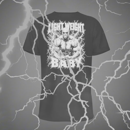 Bodybuilding Meme T-Shirt – Light Weight Baby Gym Shirt for Lifters and Ronnie Coleman Fans