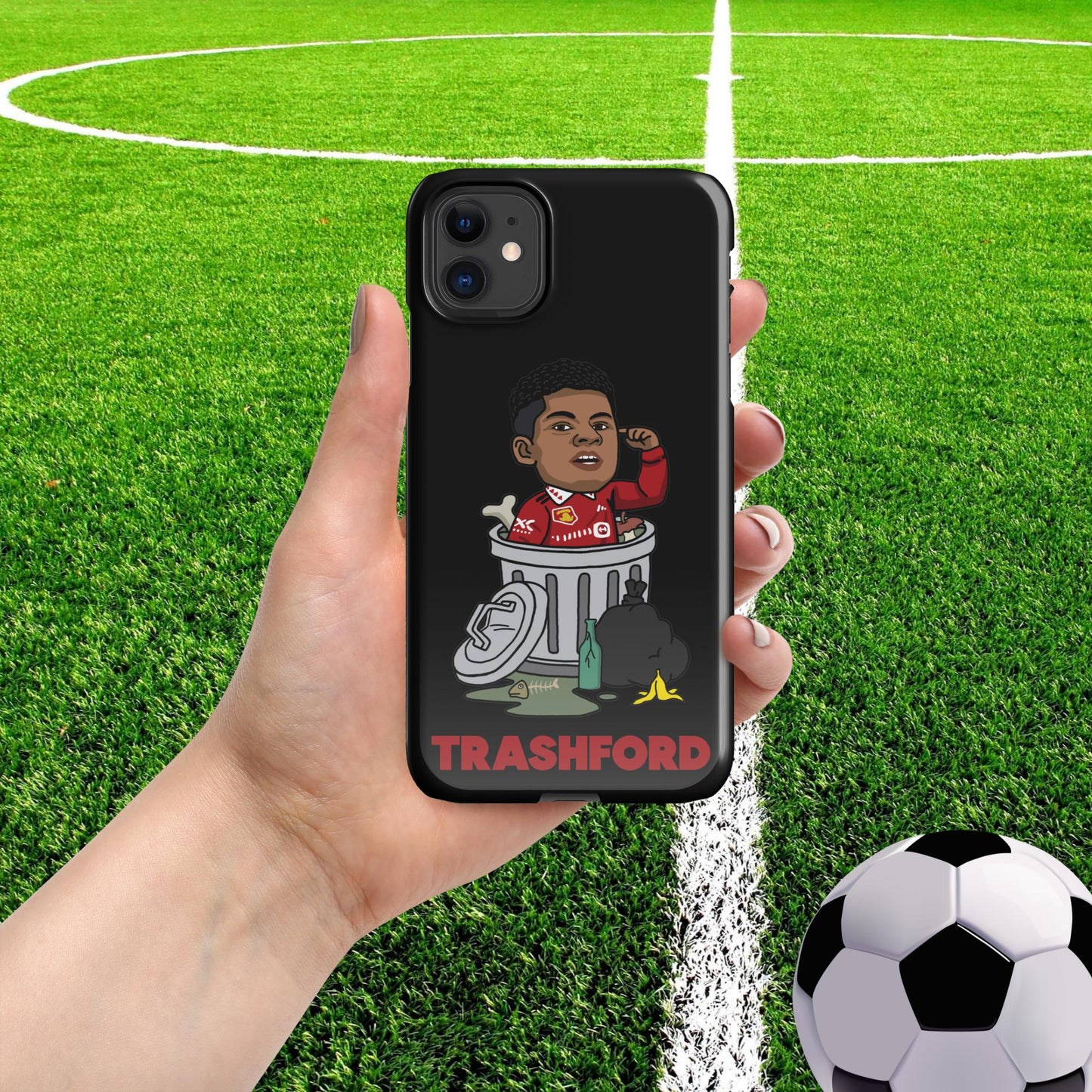 Trashford Marcus Rashford Manchester United Gift Man United Gift Marcus Rashford Snap case for iPhone Next Cult Brand