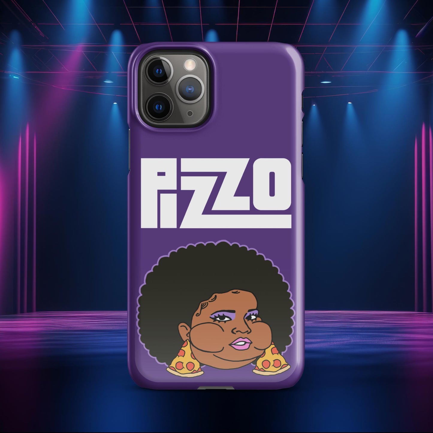 Pizzo Lizzo Pizza Lizzo Merch Lizzo Gift Song Lyrics Lizzo Snap case for iPhone Next Cult Brand