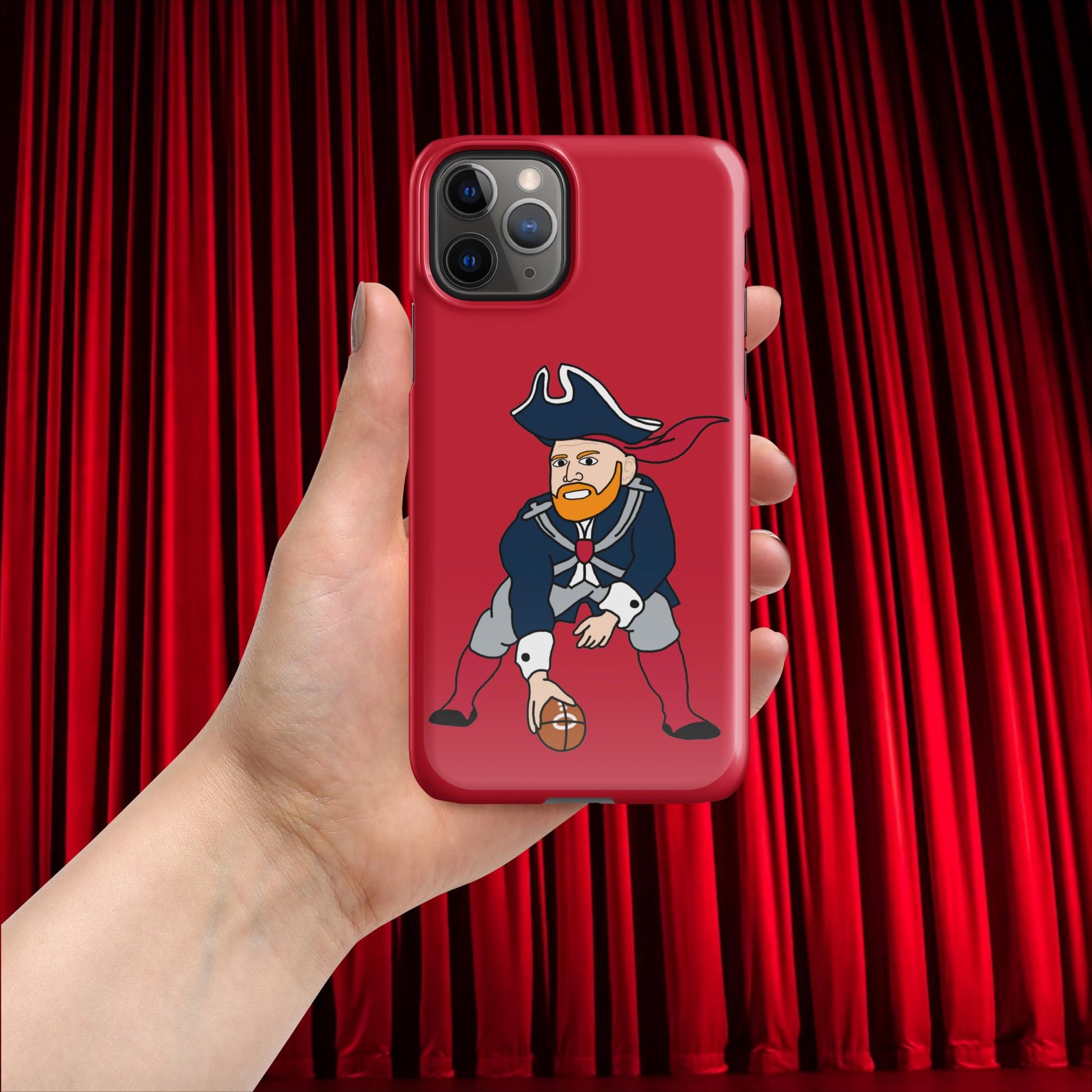 Bill Burrdy New England Patriots NFL Tom Brady Bill Burr Snap case for iPhone Glossy iPhone 11 Pro American Football Bill Burr Monday Morning Podcast New England Patriots NFL Podcasts Stand-up Comedy Next Cult Brand