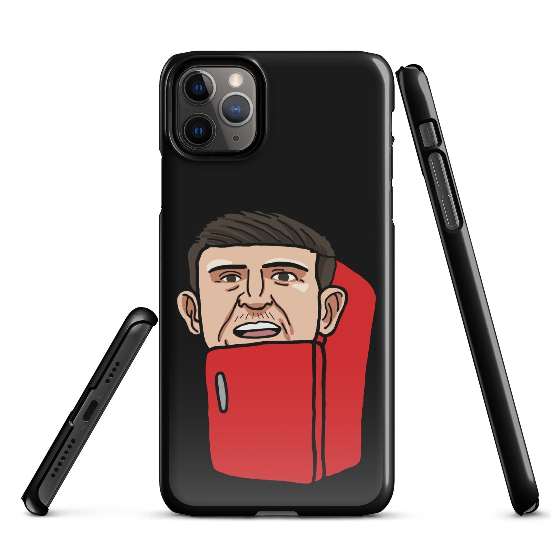 Harry ''The Fridge'' Maguire Snap Case for iPhone® Black Next Cult Brand Football, Harry Maguire, Manchester United, The Fridge