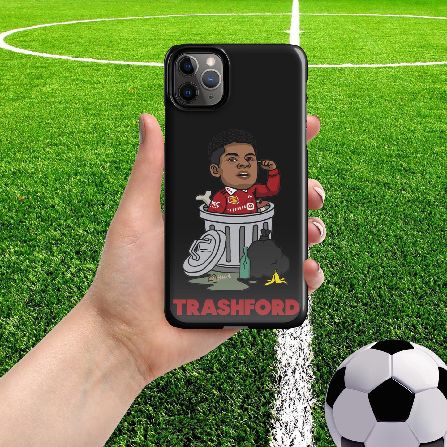 Trashford Marcus Rashford Manchester United Gift Man United Gift Marcus Rashford Snap case for iPhone Next Cult Brand