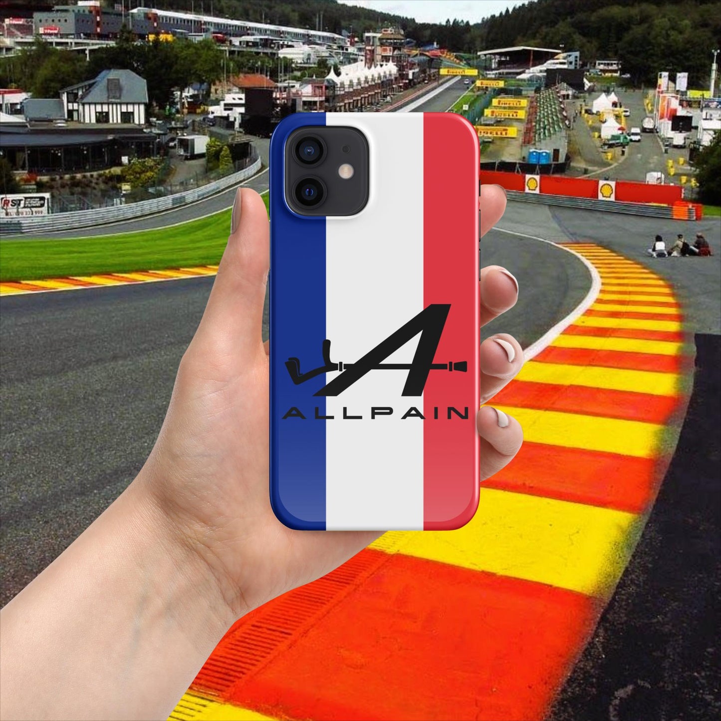 Allpain Alpine F1 Formula 1 Pierre Gasly Esteban Ocon Alpine Snap case for iPhone Next Cult Brand Alpine, F1