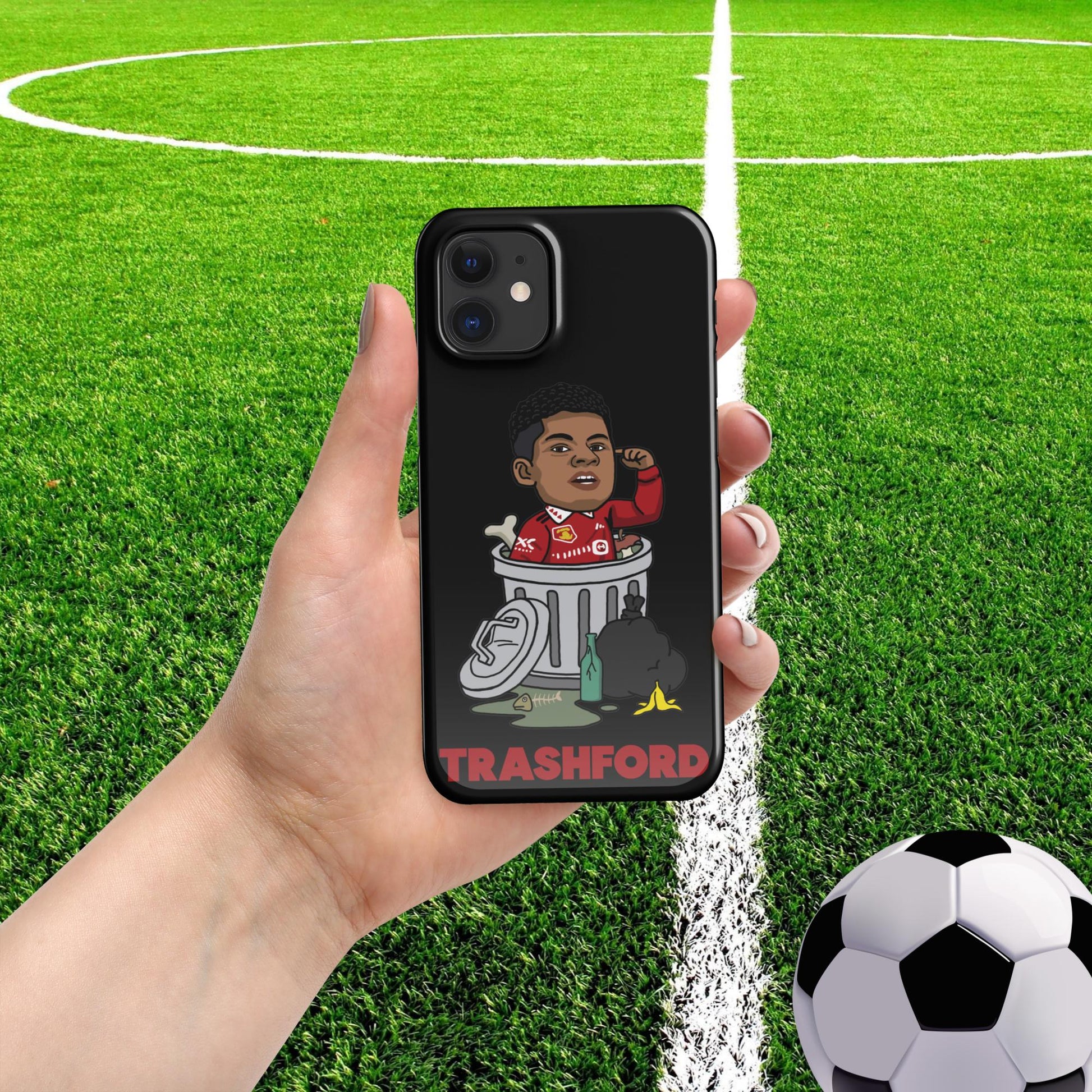 Trashford Marcus Rashford Manchester United Gift Man United Gift Marcus Rashford Snap case for iPhone Next Cult Brand