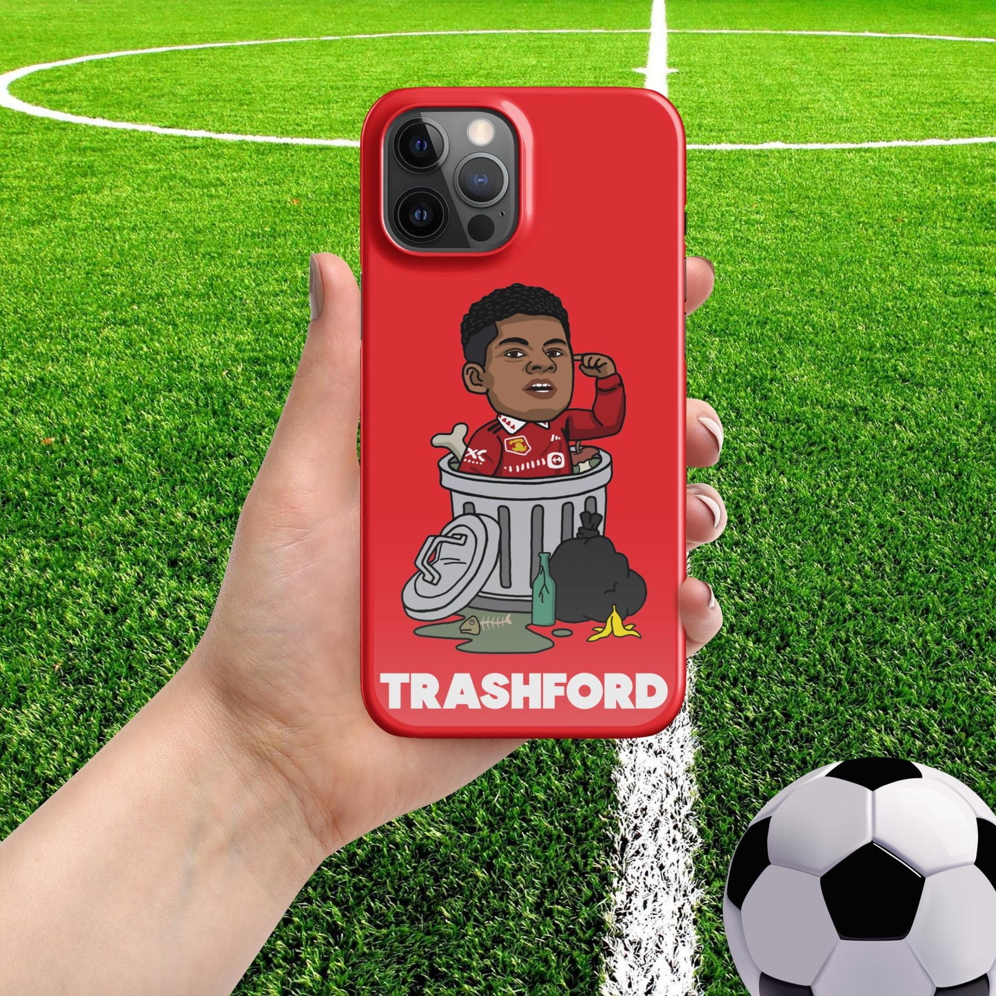 Trashford Marcus Rashford Manchester United Gift Man United Gift Marcus Rashford Snap case for iPhone Next Cult Brand