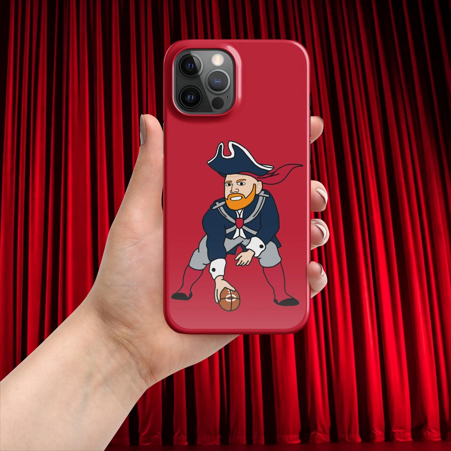 Bill Burrdy New England Patriots NFL Tom Brady Bill Burr Snap case for iPhone Glossy iPhone 12 Pro Max American Football Bill Burr Monday Morning Podcast New England Patriots NFL Podcasts Stand-up Comedy Next Cult Brand