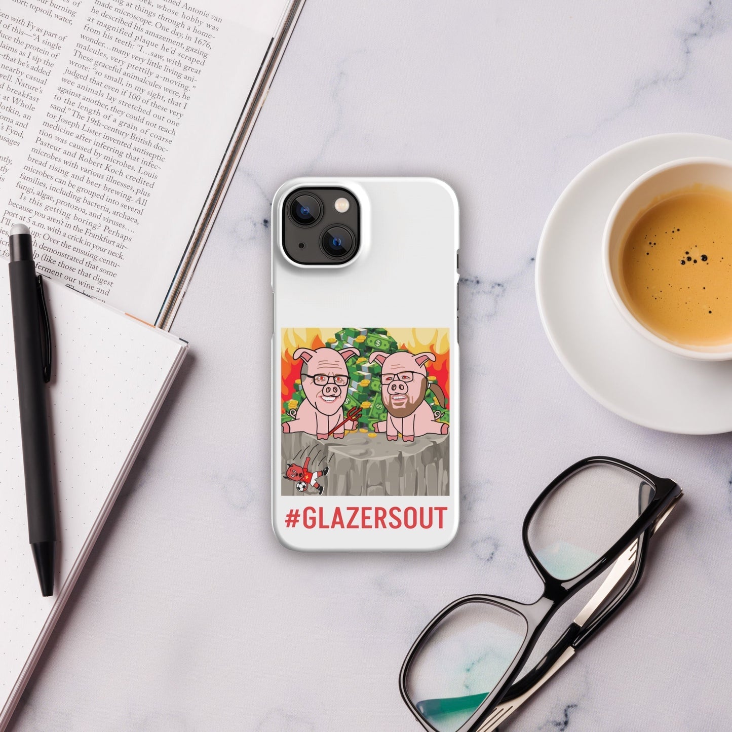 Glazers Out Manchester United Snap Case for iPhone®, #GlazersOut Next Cult Brand Football, GlazersOut, Manchester United