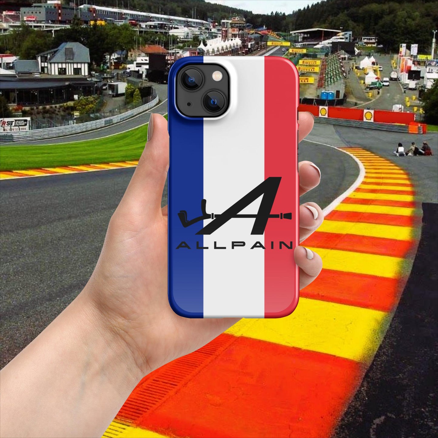 Allpain Alpine F1 Formula 1 Pierre Gasly Esteban Ocon Alpine Snap case for iPhone Glossy iPhone 13 Mobile Phone Cases Alpine F1 Next Cult Brand