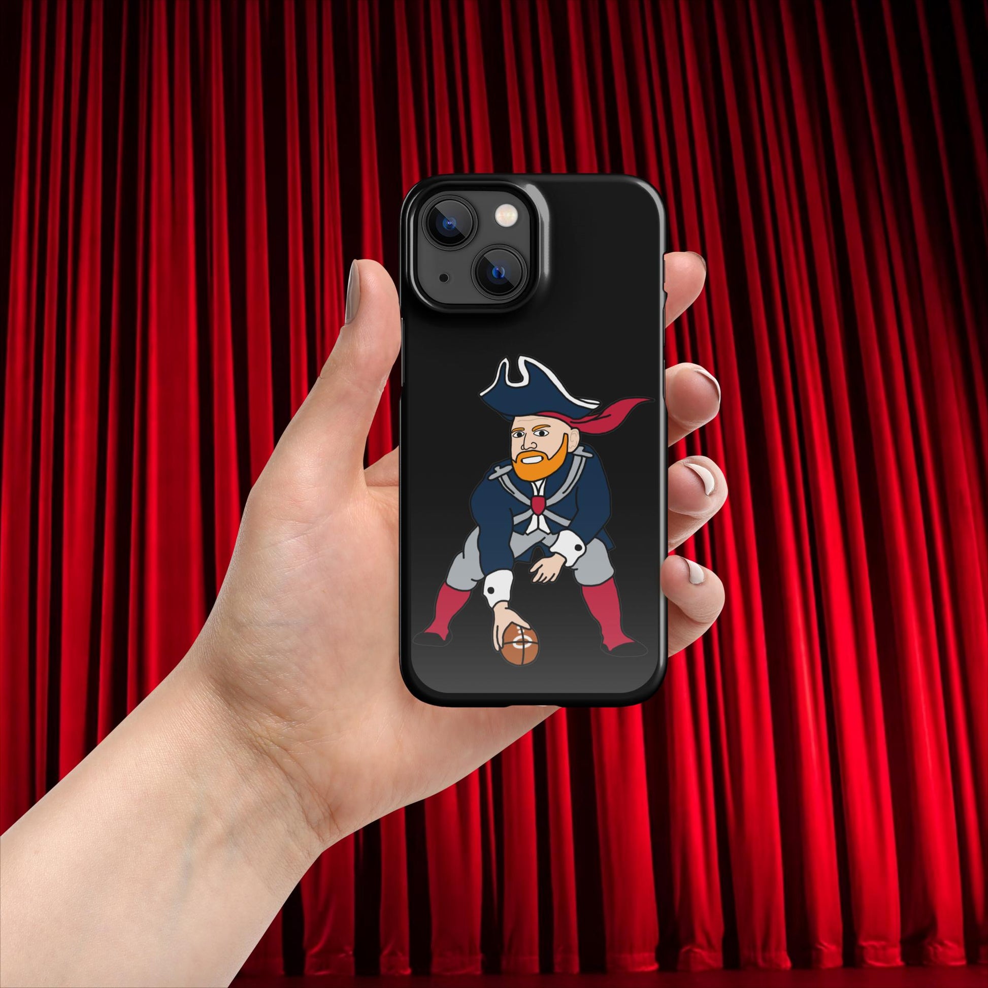 Bill Burrdy New England Patriots NFL Tom Brady Bill Burr Snap case for iPhone Next Cult Brand American Football, Bill Burr, Monday Morning Podcast, New England Patriots, NFL, Podcasts, Stand-up Comedy