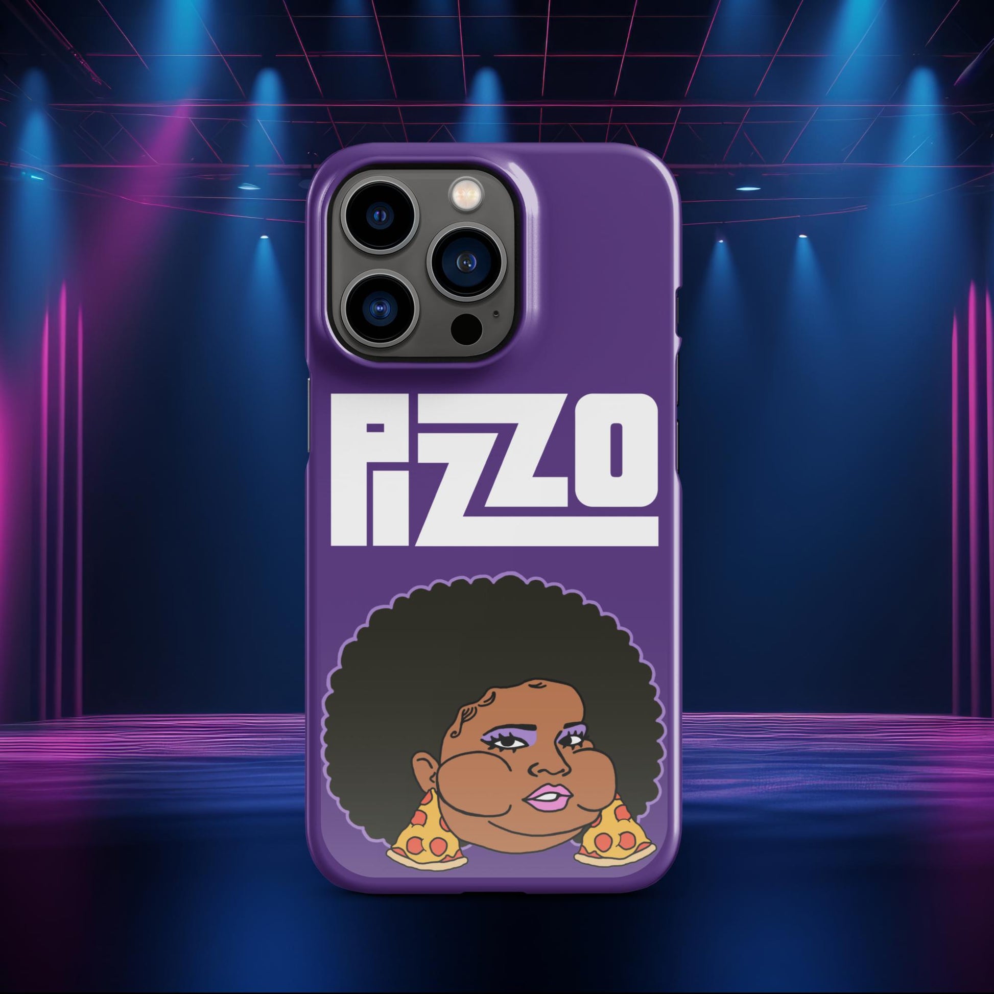Pizzo Lizzo Pizza Lizzo Merch Lizzo Gift Song Lyrics Lizzo Snap case for iPhone Next Cult Brand