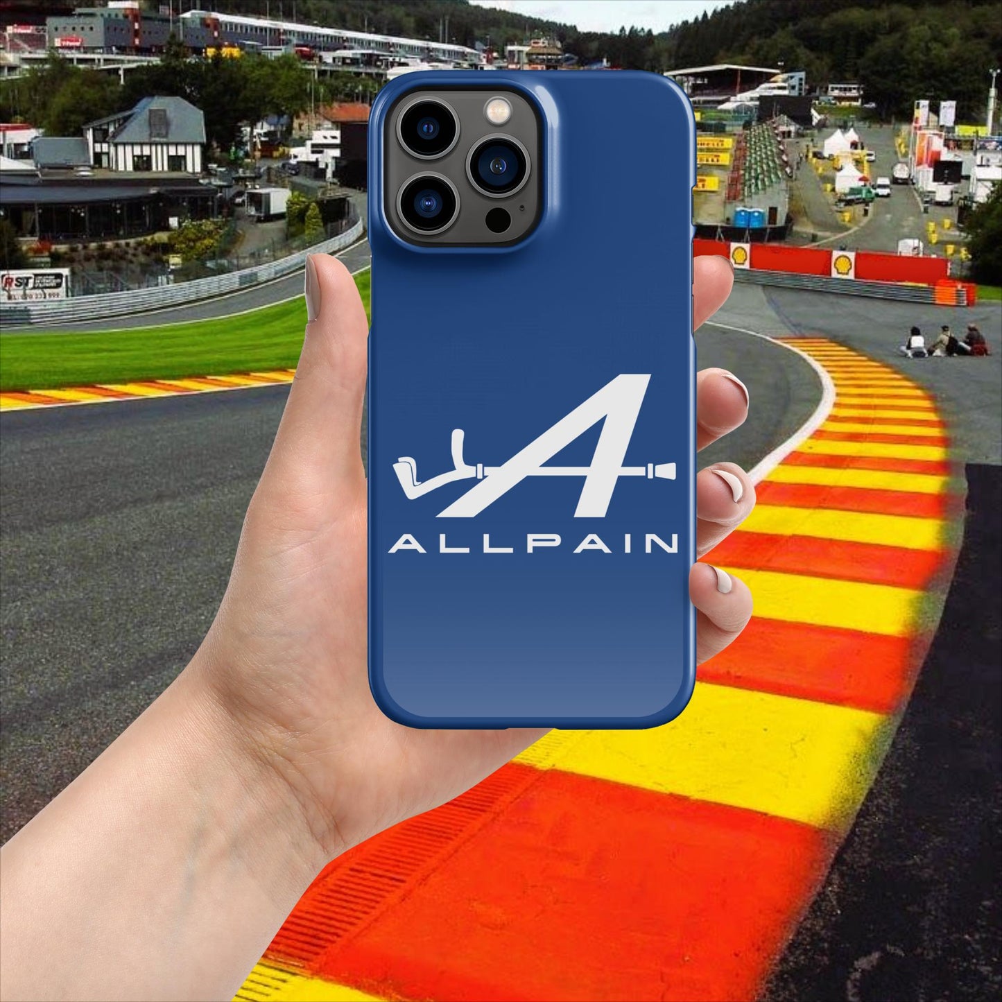 Allpain Alpine F1 Formula 1 Pierre Gasly Esteban Ocon Alpine Snap case for iPhone Glossy iPhone 13 Pro Max Mobile Phone Cases Alpine F1 Next Cult Brand