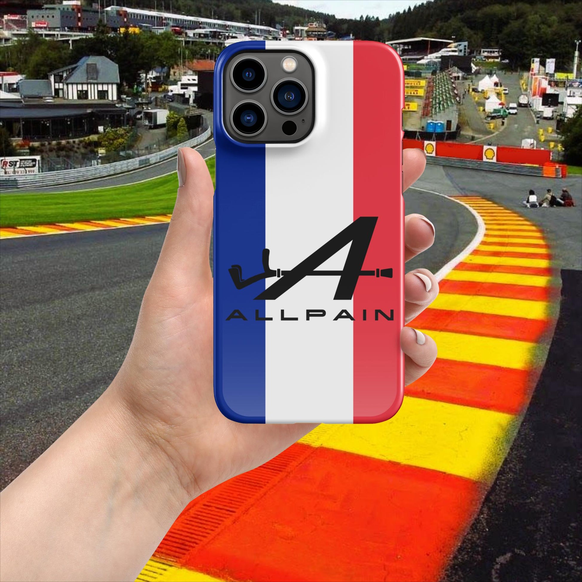 Allpain Alpine F1 Formula 1 Pierre Gasly Esteban Ocon Alpine Snap case for iPhone Glossy iPhone 13 Pro Max Mobile Phone Cases Alpine F1 Next Cult Brand