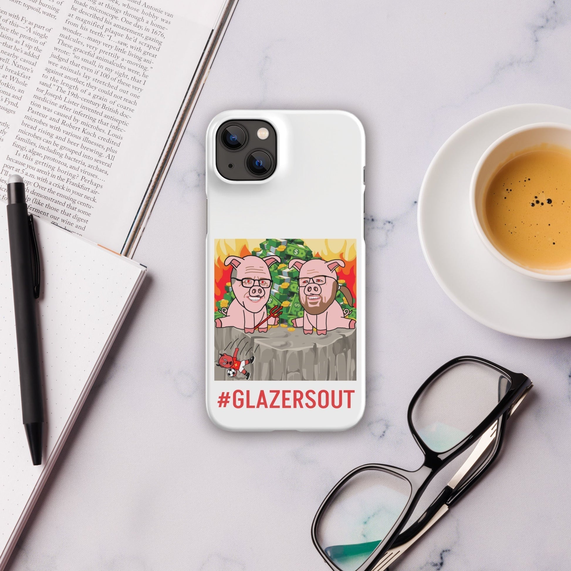 Glazers Out Manchester United Snap Case for iPhone®, #GlazersOut Next Cult Brand Football, GlazersOut, Manchester United