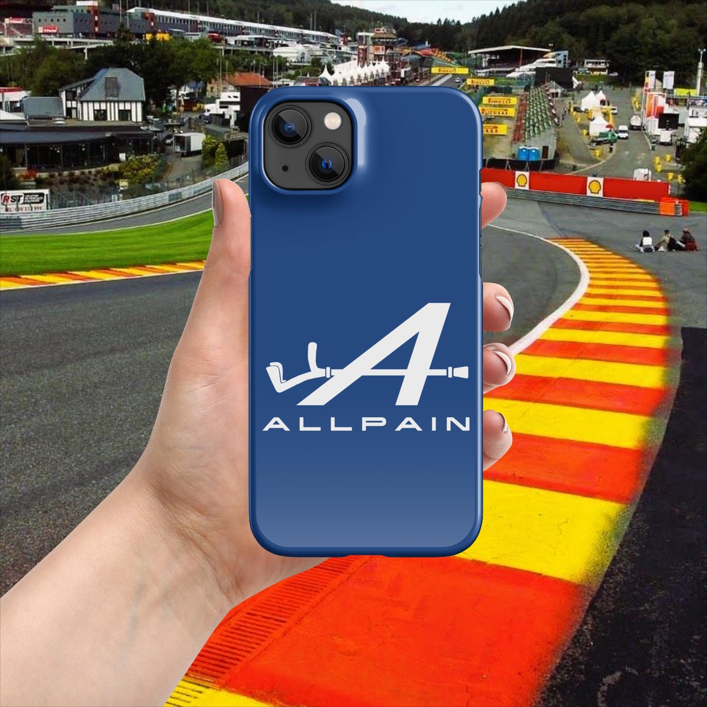 Allpain Alpine F1 Formula 1 Pierre Gasly Esteban Ocon Alpine Snap case for iPhone Next Cult Brand Alpine, F1