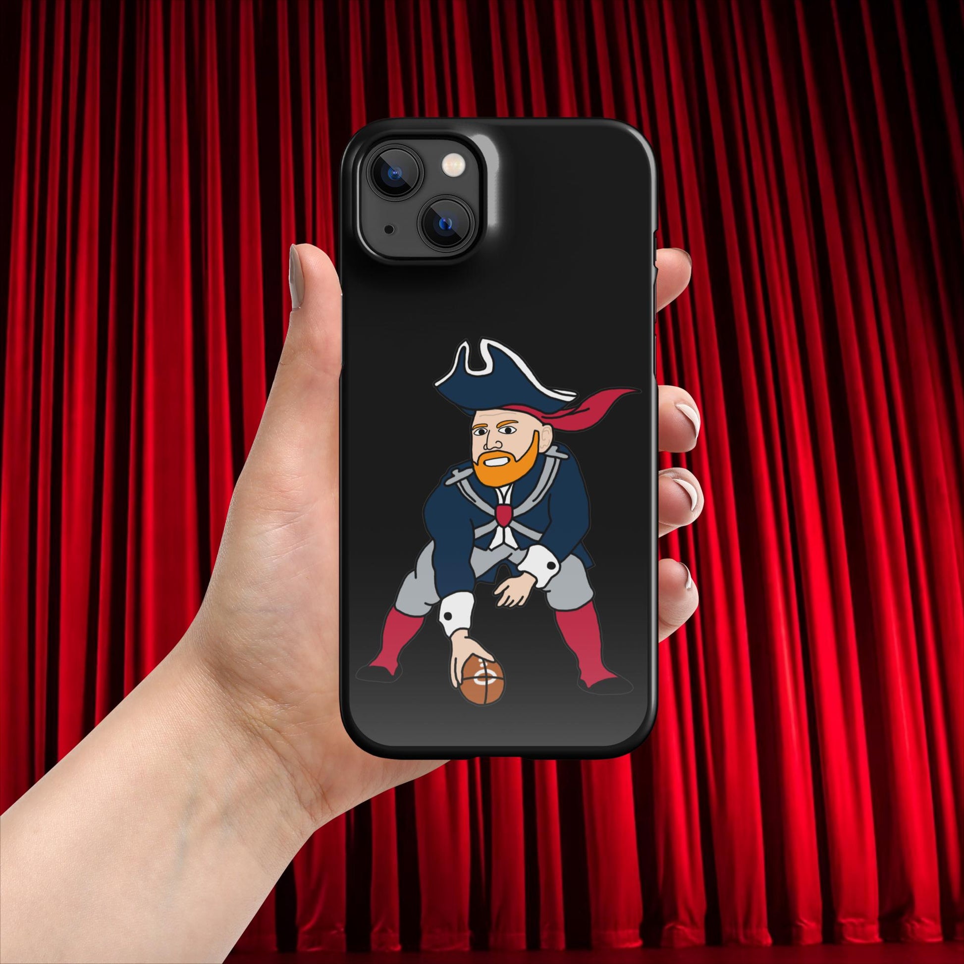 Bill Burrdy New England Patriots NFL Tom Brady Bill Burr Snap case for iPhone Next Cult Brand American Football, Bill Burr, Monday Morning Podcast, New England Patriots, NFL, Podcasts, Stand-up Comedy