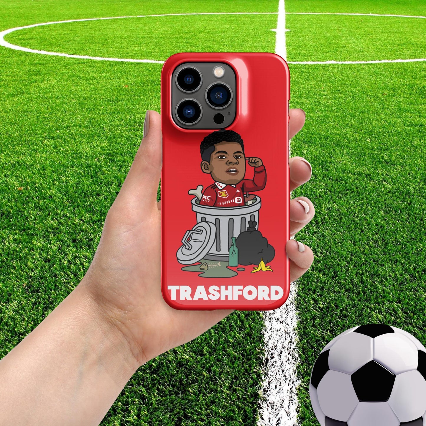 Trashford Marcus Rashford Manchester United Gift Man United Gift Marcus Rashford Snap case for iPhone Next Cult Brand