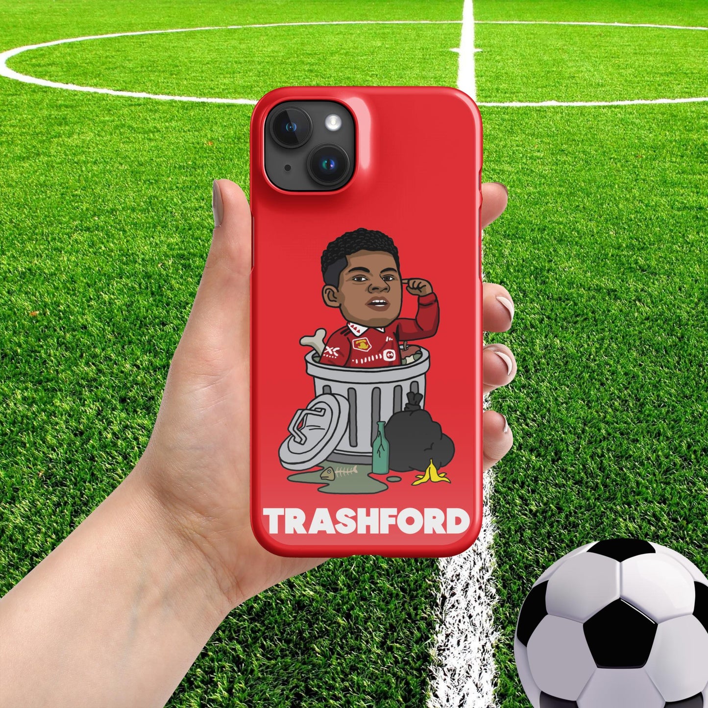 Trashford Marcus Rashford Manchester United Gift Man United Gift Marcus Rashford Snap case for iPhone Next Cult Brand