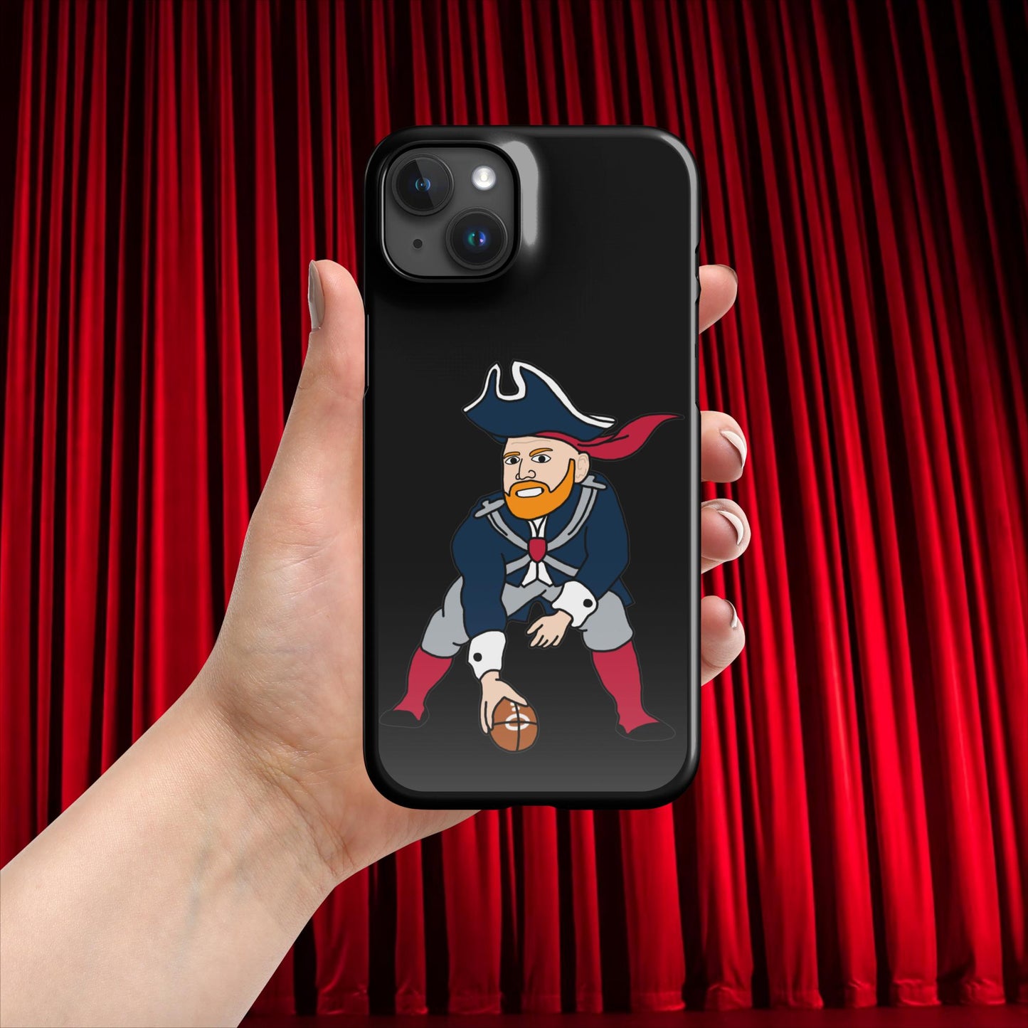 Bill Burrdy New England Patriots NFL Tom Brady Bill Burr Snap case for iPhone Next Cult Brand American Football, Bill Burr, Monday Morning Podcast, New England Patriots, NFL, Podcasts, Stand-up Comedy