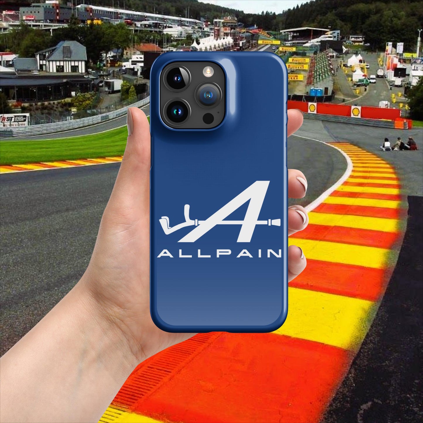 Allpain Alpine F1 Formula 1 Pierre Gasly Esteban Ocon Alpine Snap case for iPhone Next Cult Brand Alpine, F1