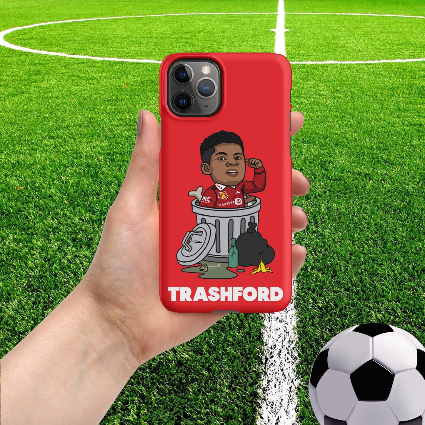 Trashford Marcus Rashford Manchester United Gift Man United Gift Marcus Rashford Snap case for iPhone Next Cult Brand