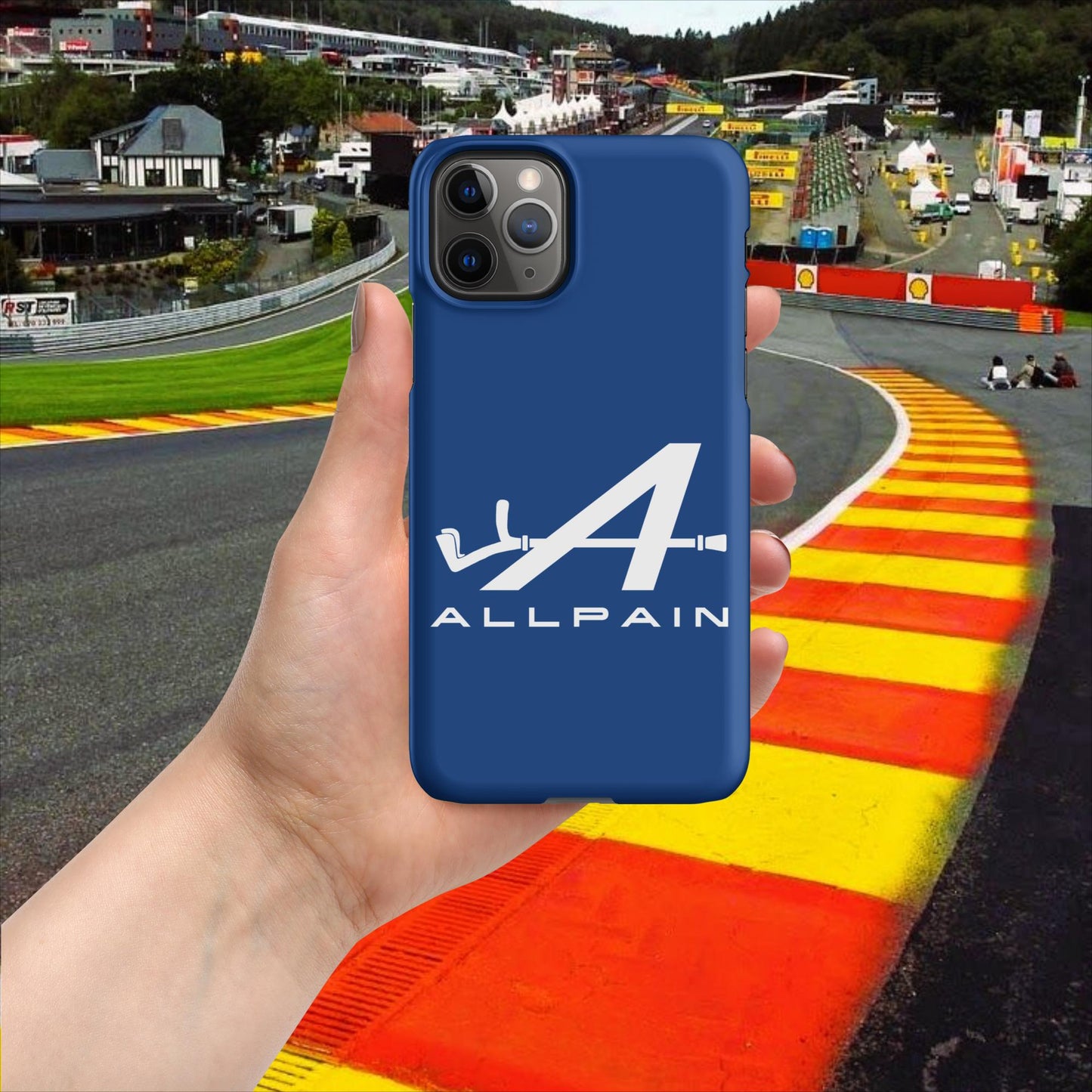 Allpain Alpine F1 Formula 1 Pierre Gasly Esteban Ocon Alpine Snap case for iPhone Matte iPhone 11 Pro Mobile Phone Cases Alpine F1 Next Cult Brand