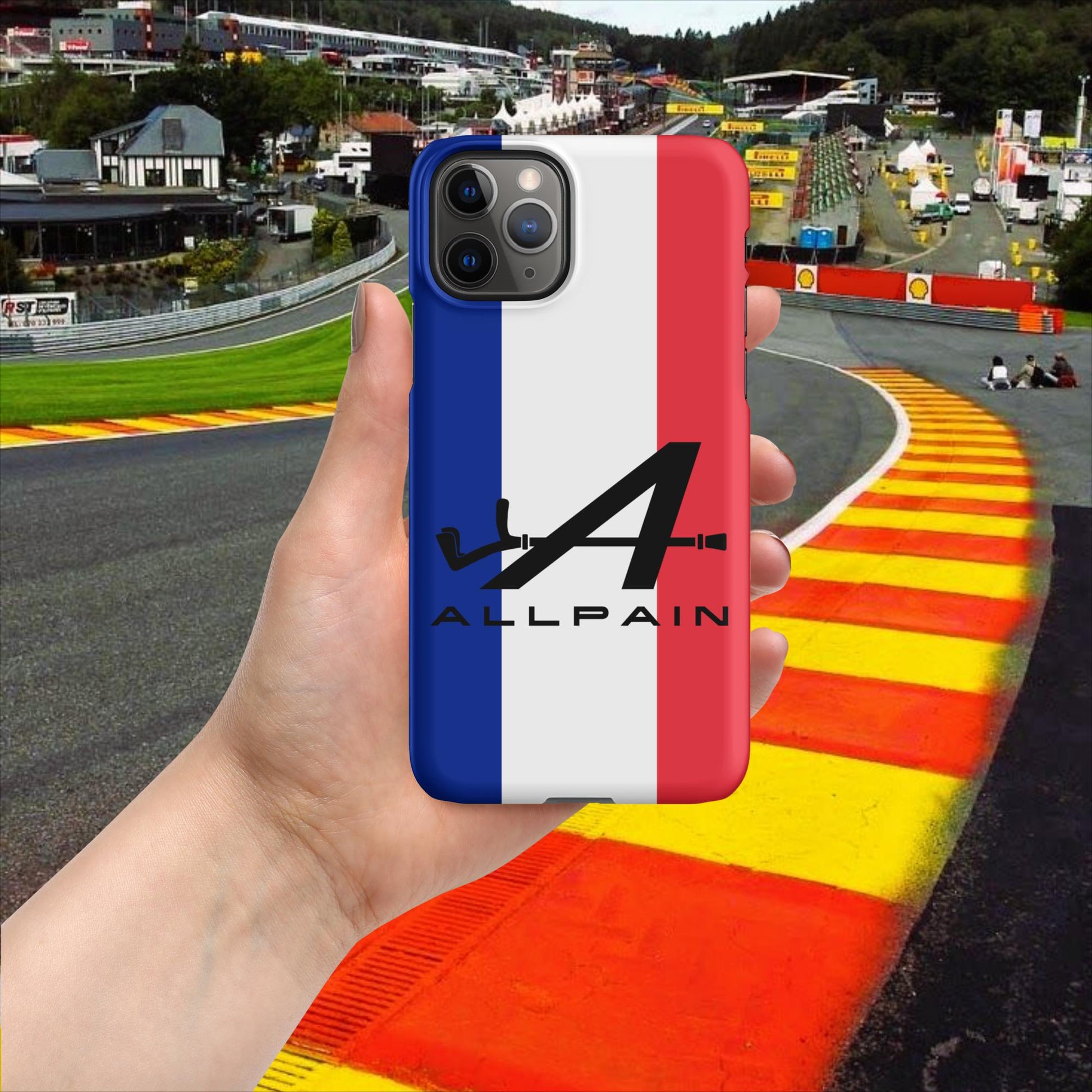 Allpain Alpine F1 Formula 1 Pierre Gasly Esteban Ocon Alpine Snap case for iPhone Matte iPhone 11 Pro Mobile Phone Cases Alpine F1 Next Cult Brand