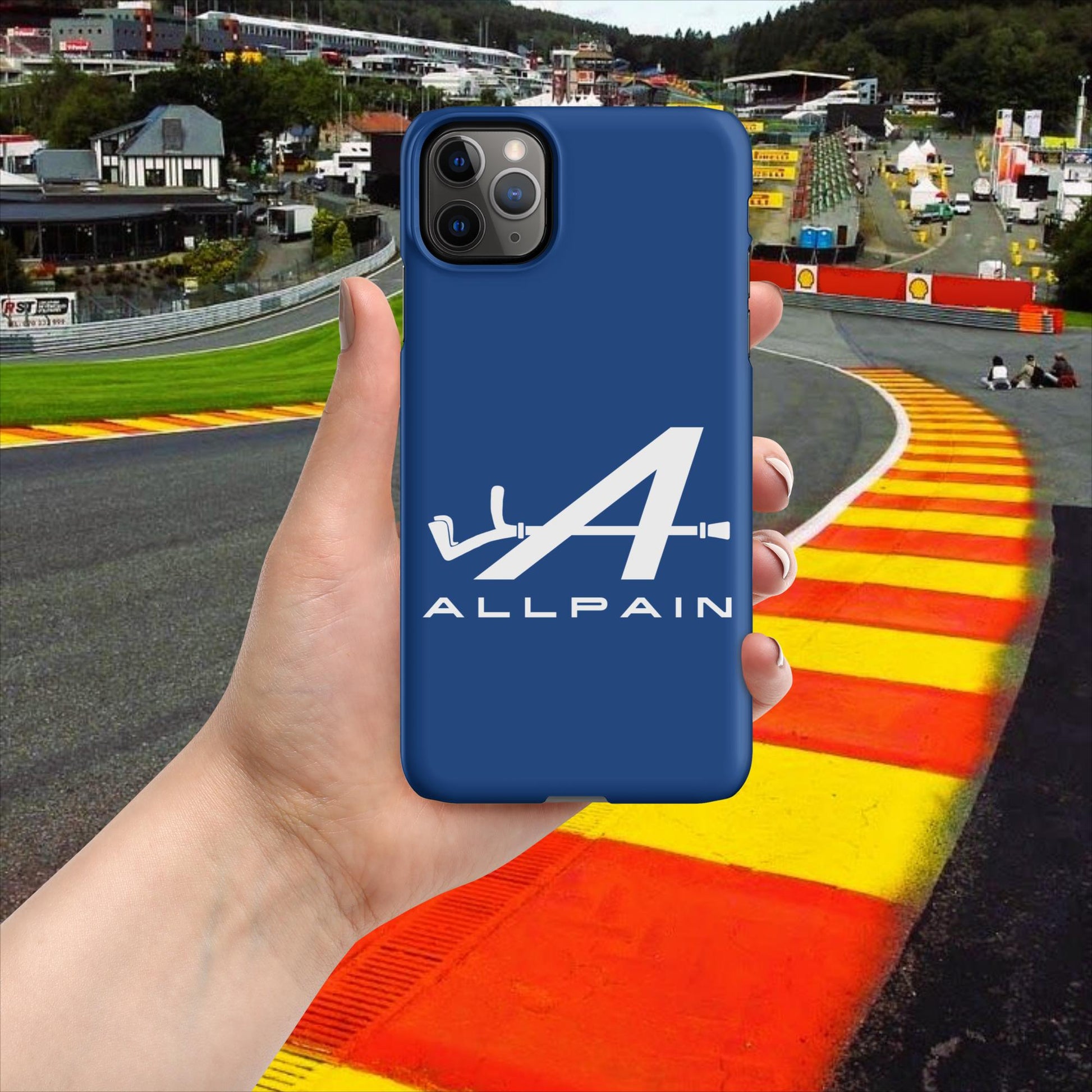 Allpain Alpine F1 Formula 1 Pierre Gasly Esteban Ocon Alpine Snap case for iPhone Matte iPhone 11 Pro Max Mobile Phone Cases Alpine F1 Next Cult Brand