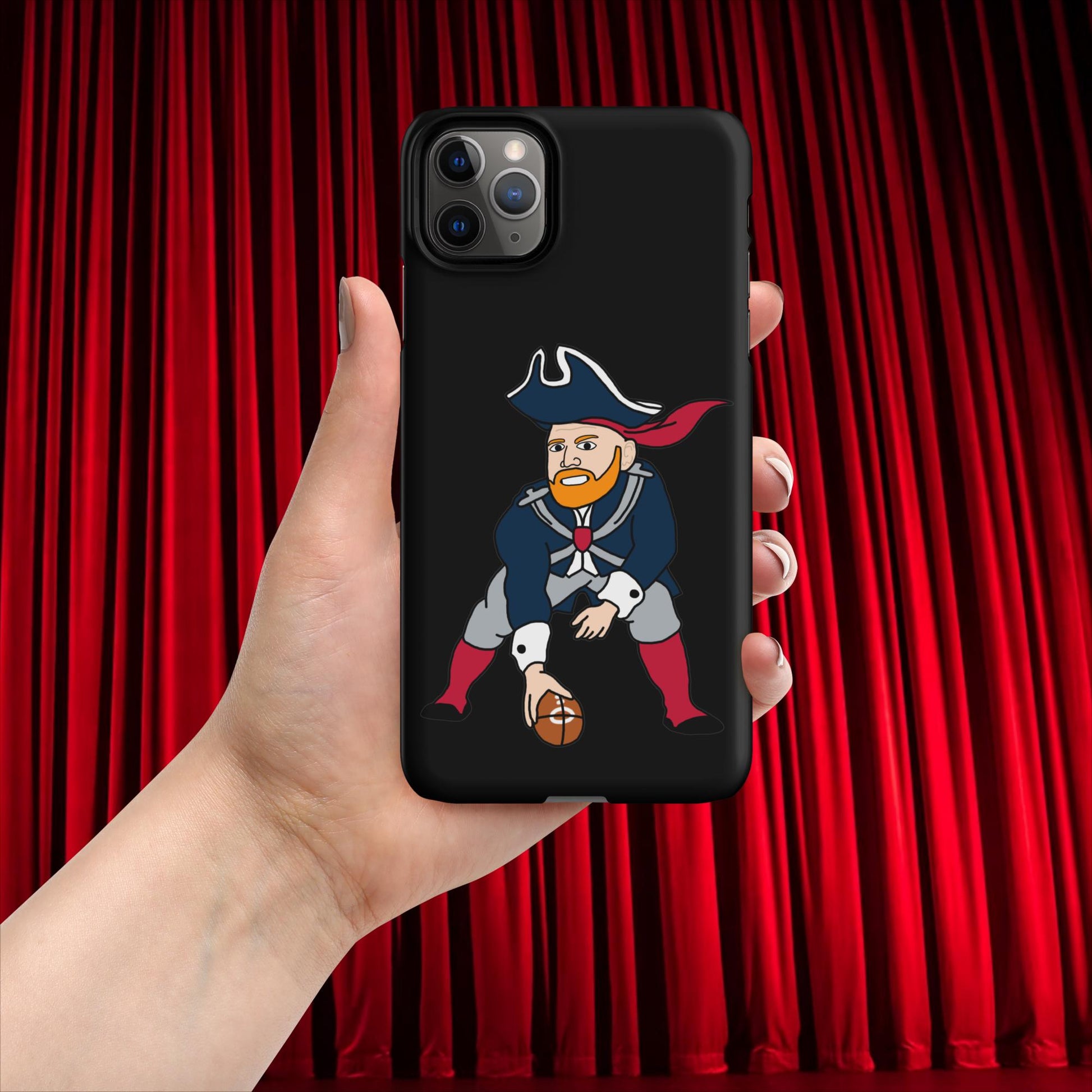 Bill Burrdy New England Patriots NFL Tom Brady Bill Burr Snap case for iPhone Matte iPhone 11 Pro Max American Football Bill Burr Monday Morning Podcast New England Patriots NFL Podcasts Stand-up Comedy Next Cult Brand